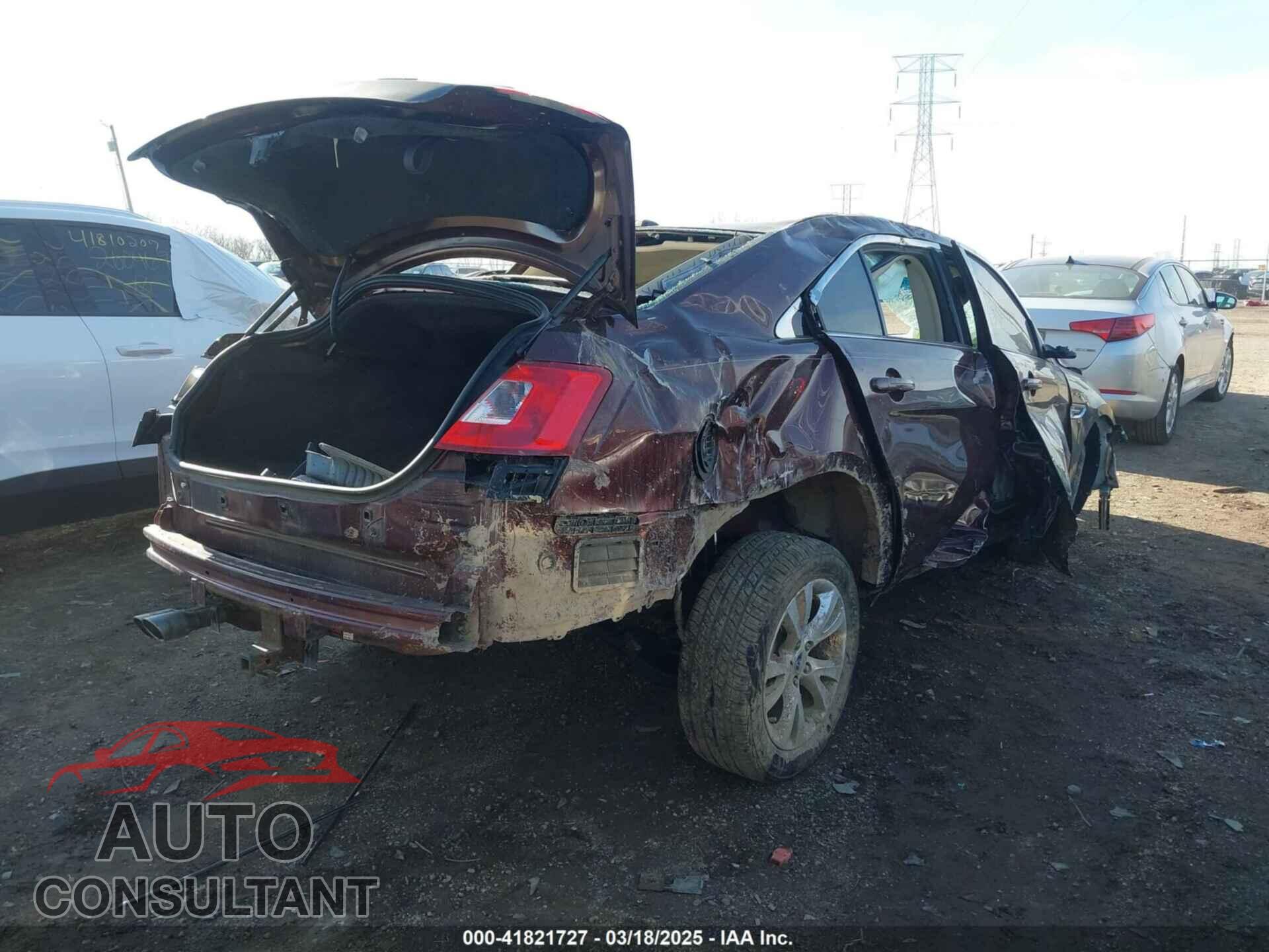 FORD TAURUS 2012 - 1FAHP2EWXCG123362