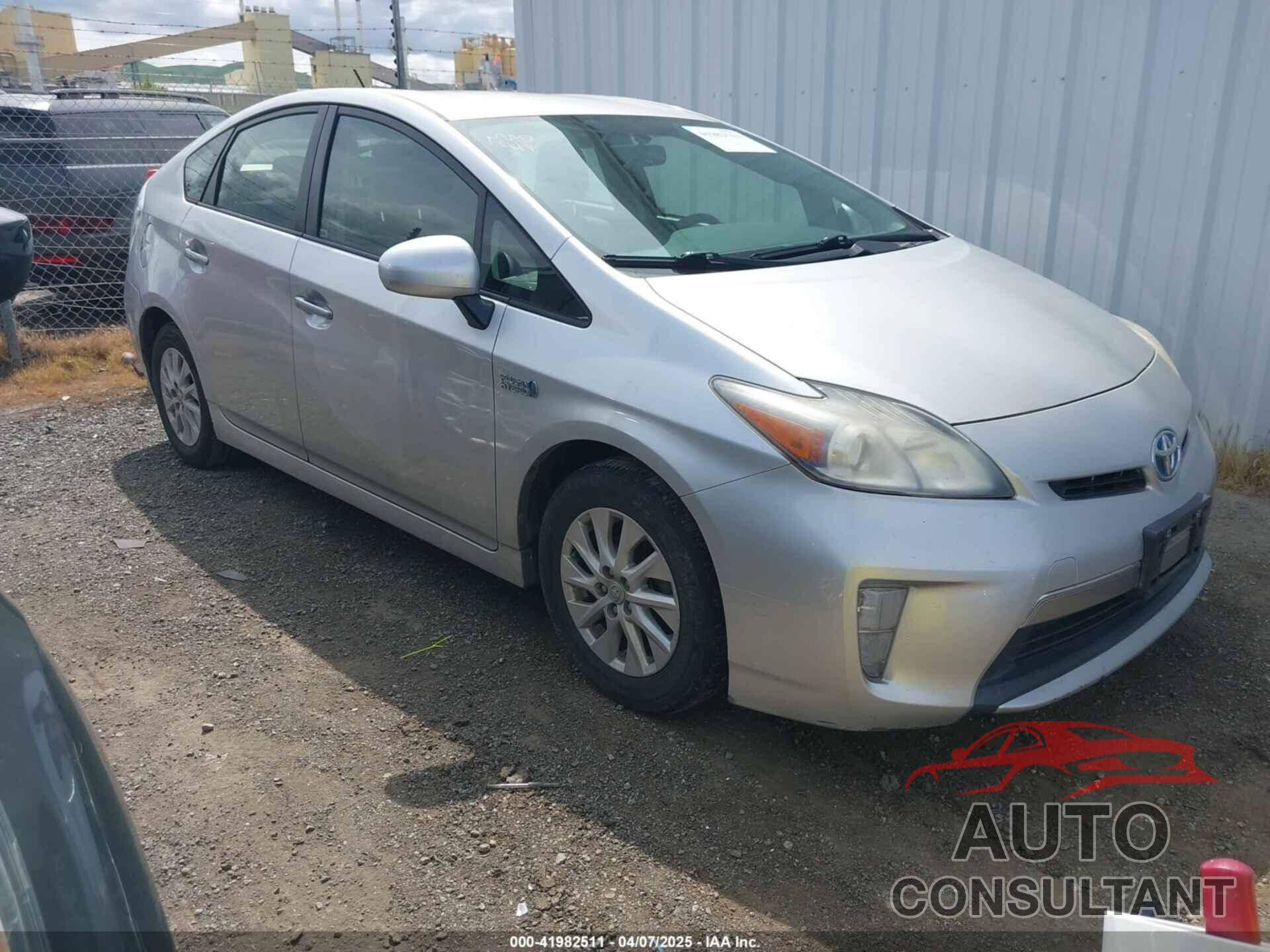 TOYOTA PRIUS PLUG-IN 2013 - JTDKN3DP5D3037150