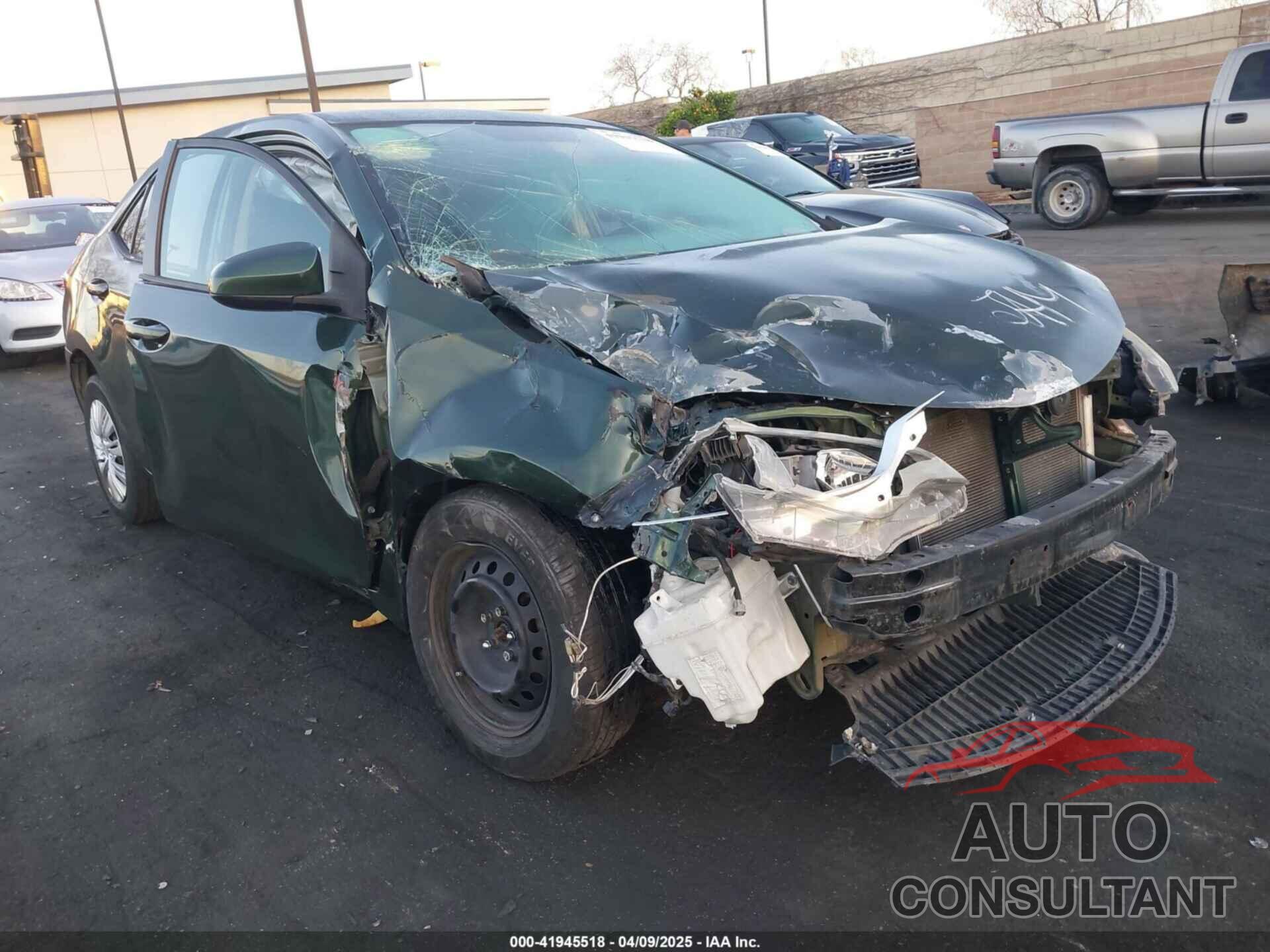 TOYOTA COROLLA 2014 - 5YFBURHE4EP027054