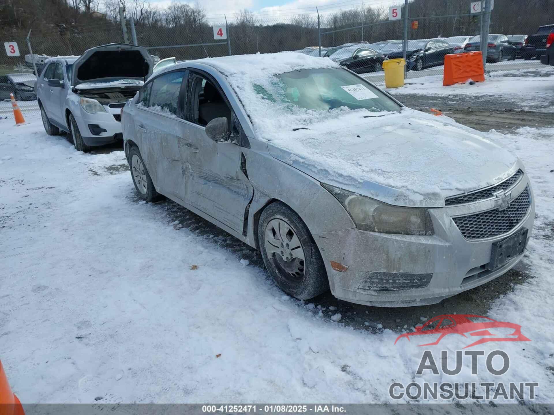 CHEVROLET CRUZE 2012 - 1G1PC5SH3C7252061