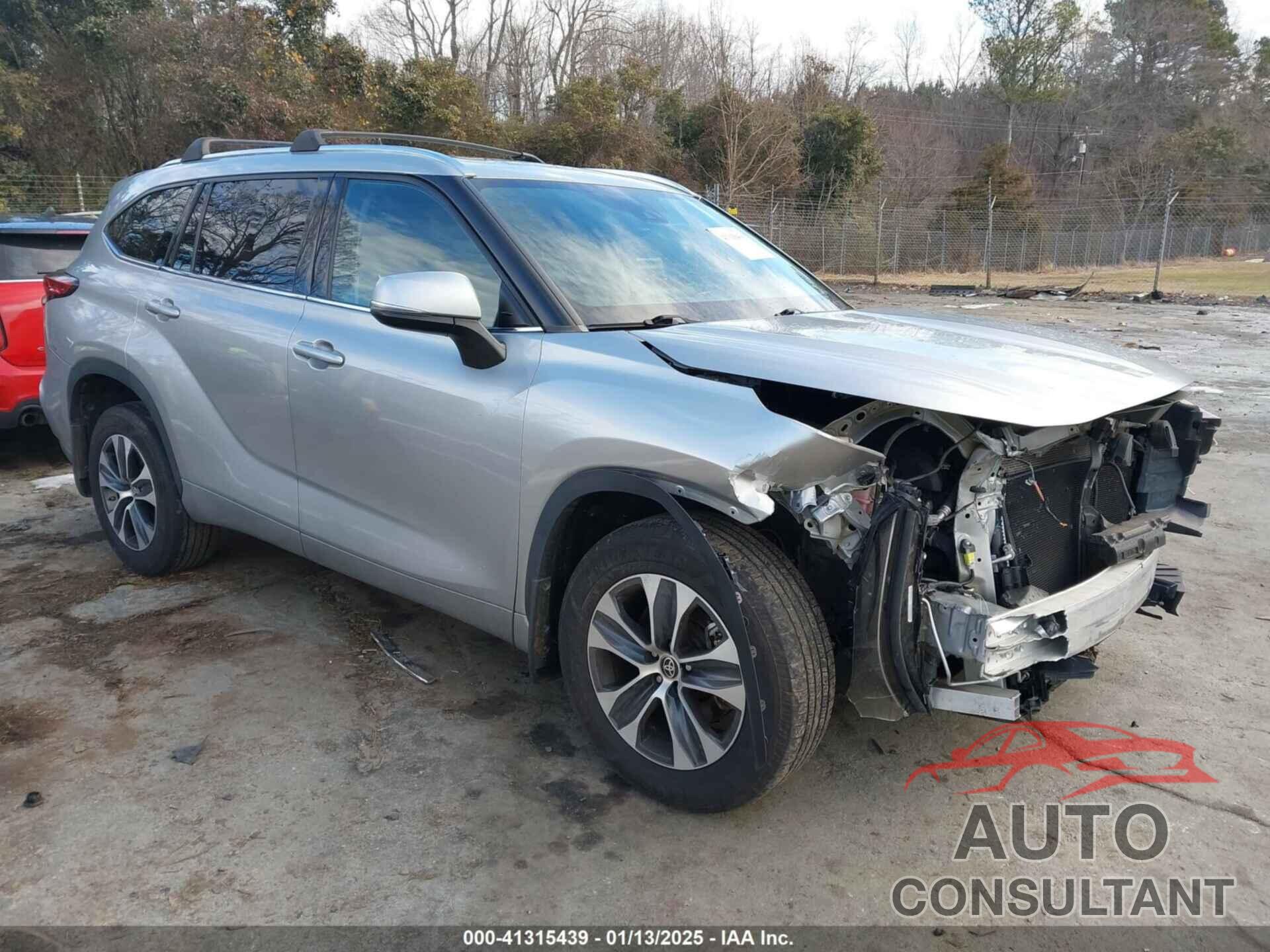 TOYOTA HIGHLANDER 2020 - 5TDGZRBH8LS501621