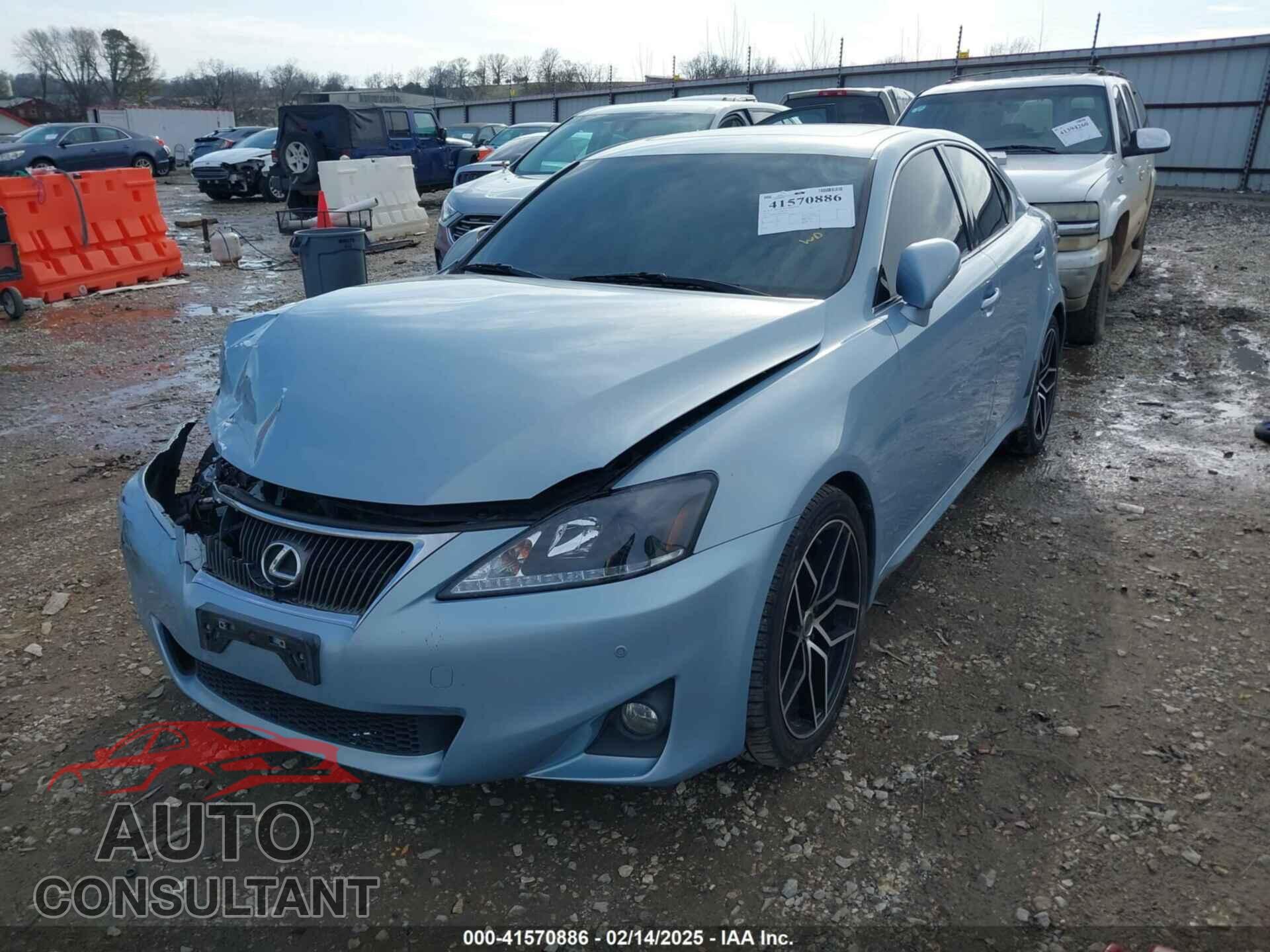 LEXUS IS 250 2011 - JTHBF5C27B5148927