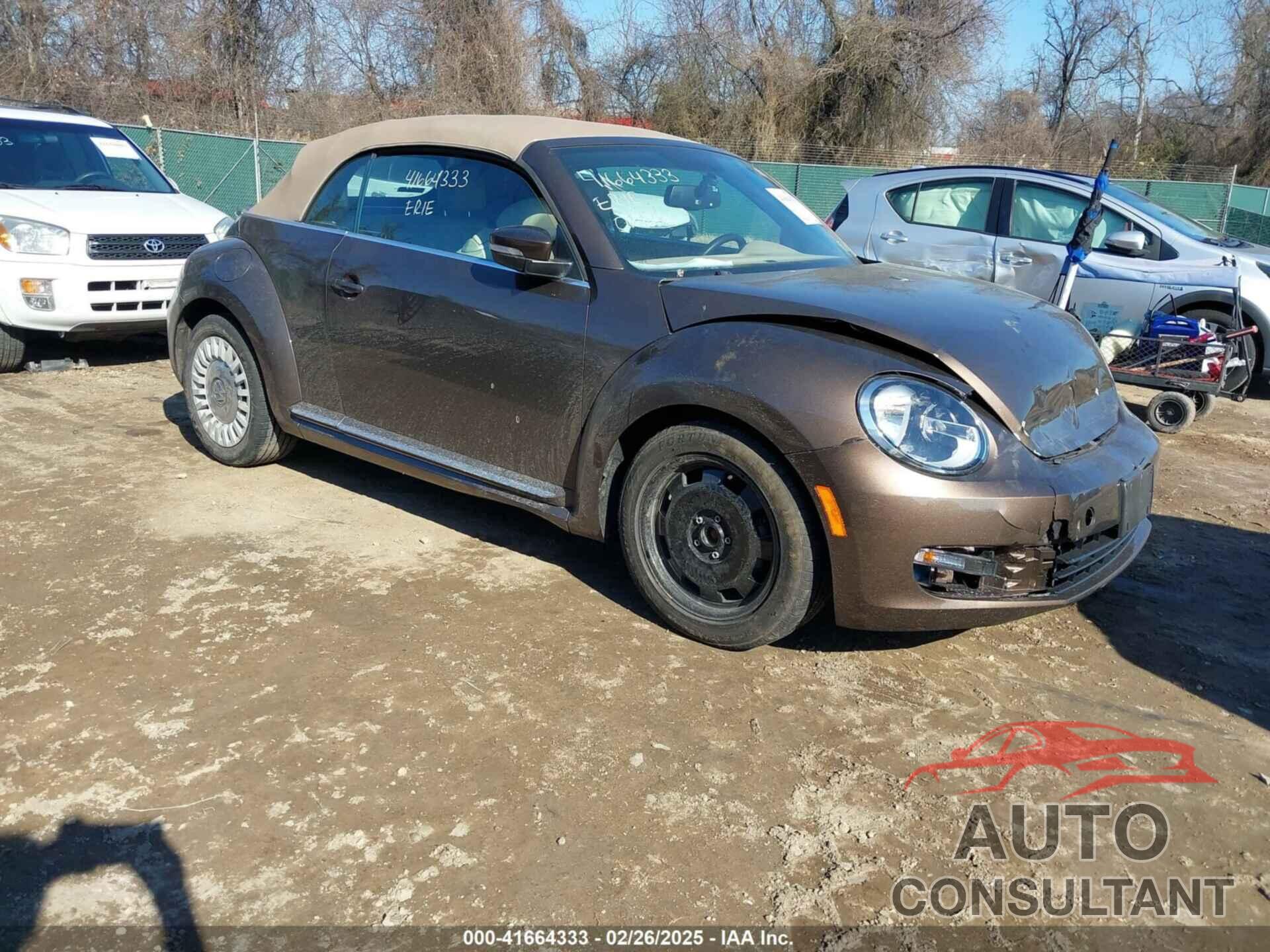 VOLKSWAGEN BEETLE 2014 - 3VW517AT8EM816914