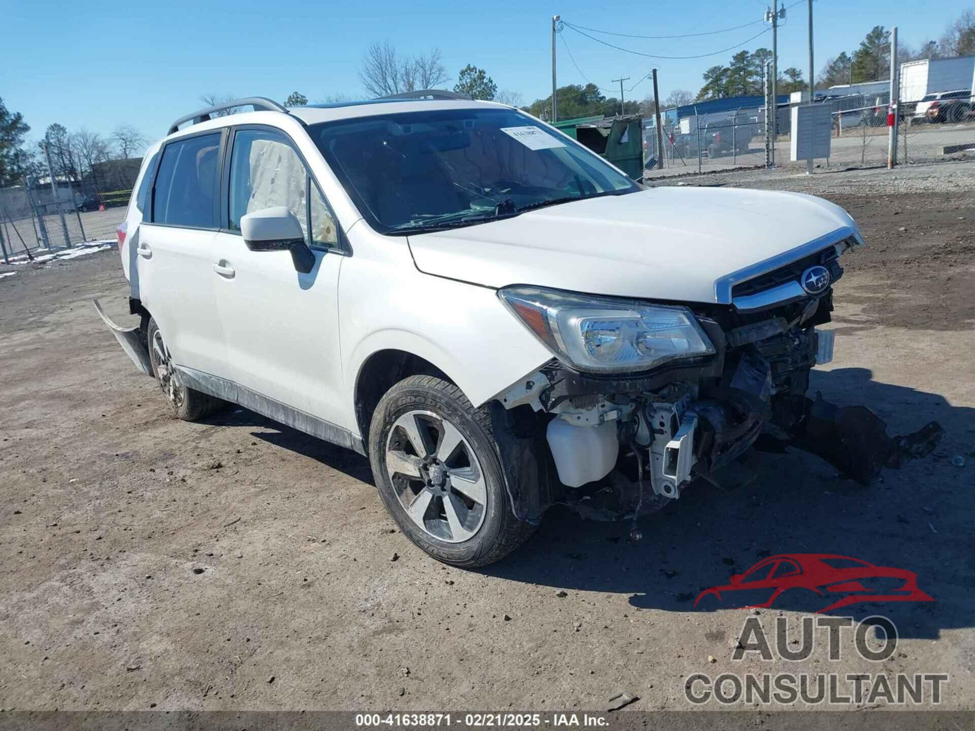 SUBARU FORESTER 2018 - JF2SJAGC2JH537601