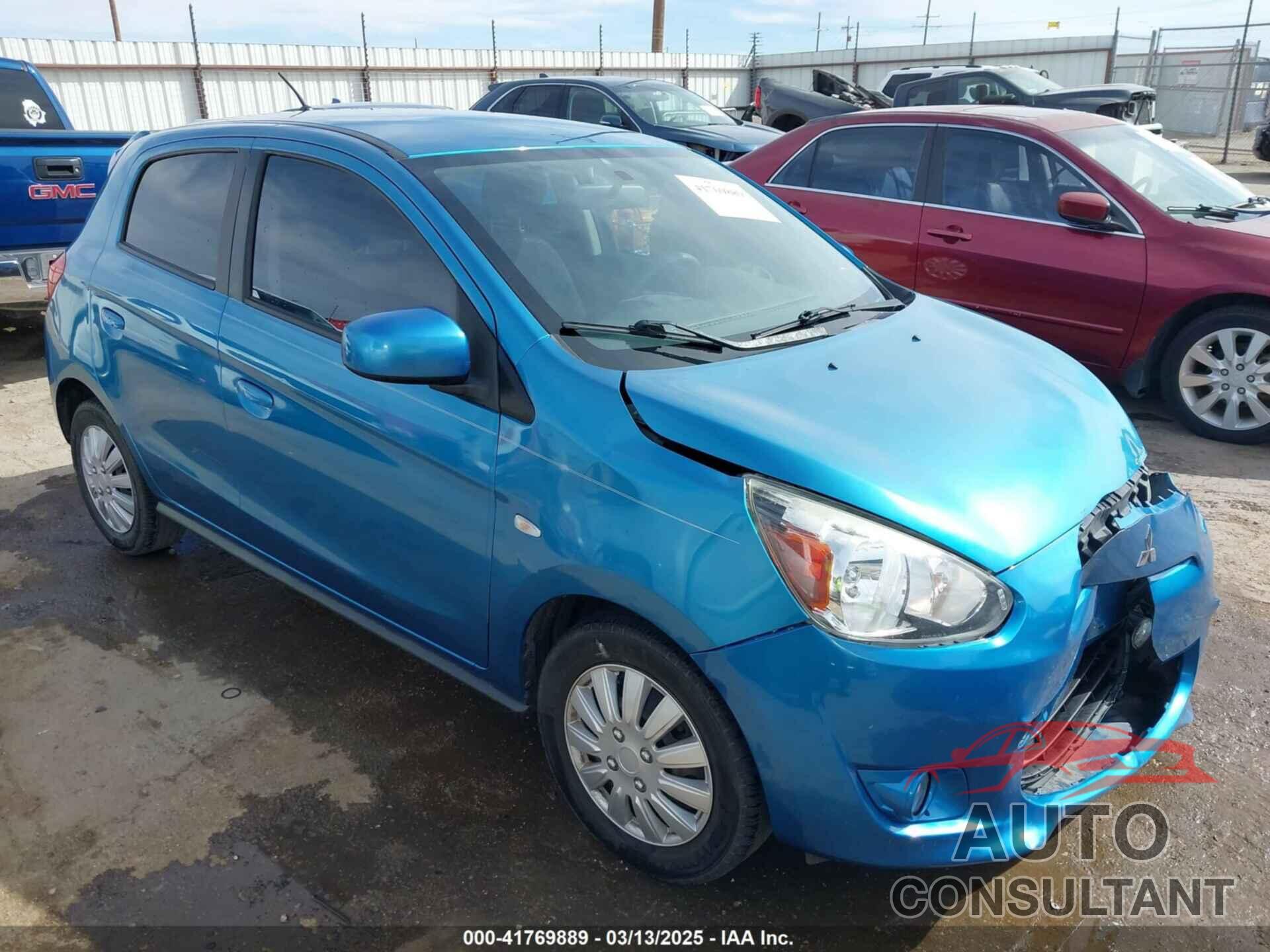 MITSUBISHI MIRAGE 2015 - ML32A3HJ0FH041827