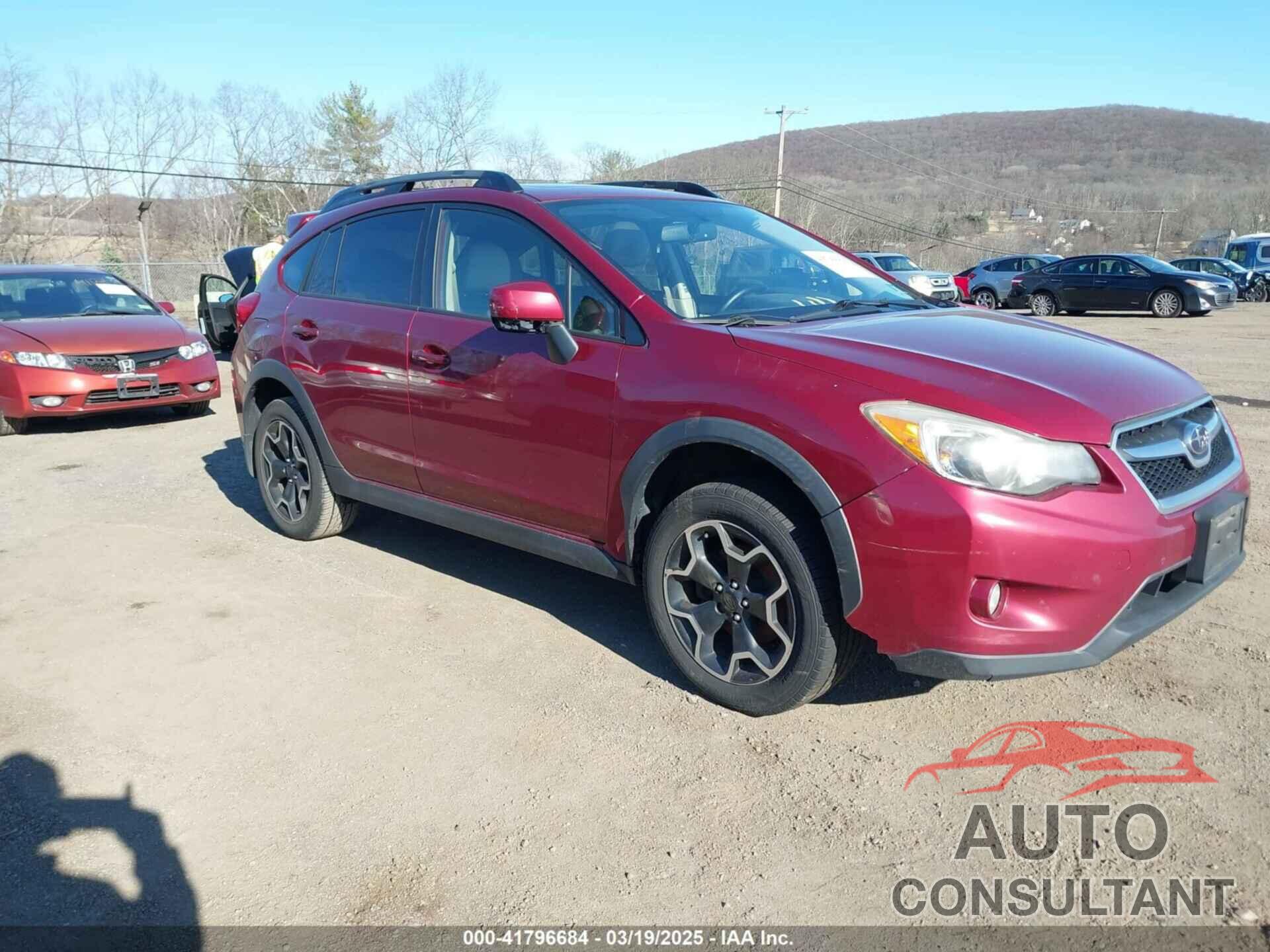 SUBARU XV CROSSTREK 2014 - JF2GPAKC0E8235676