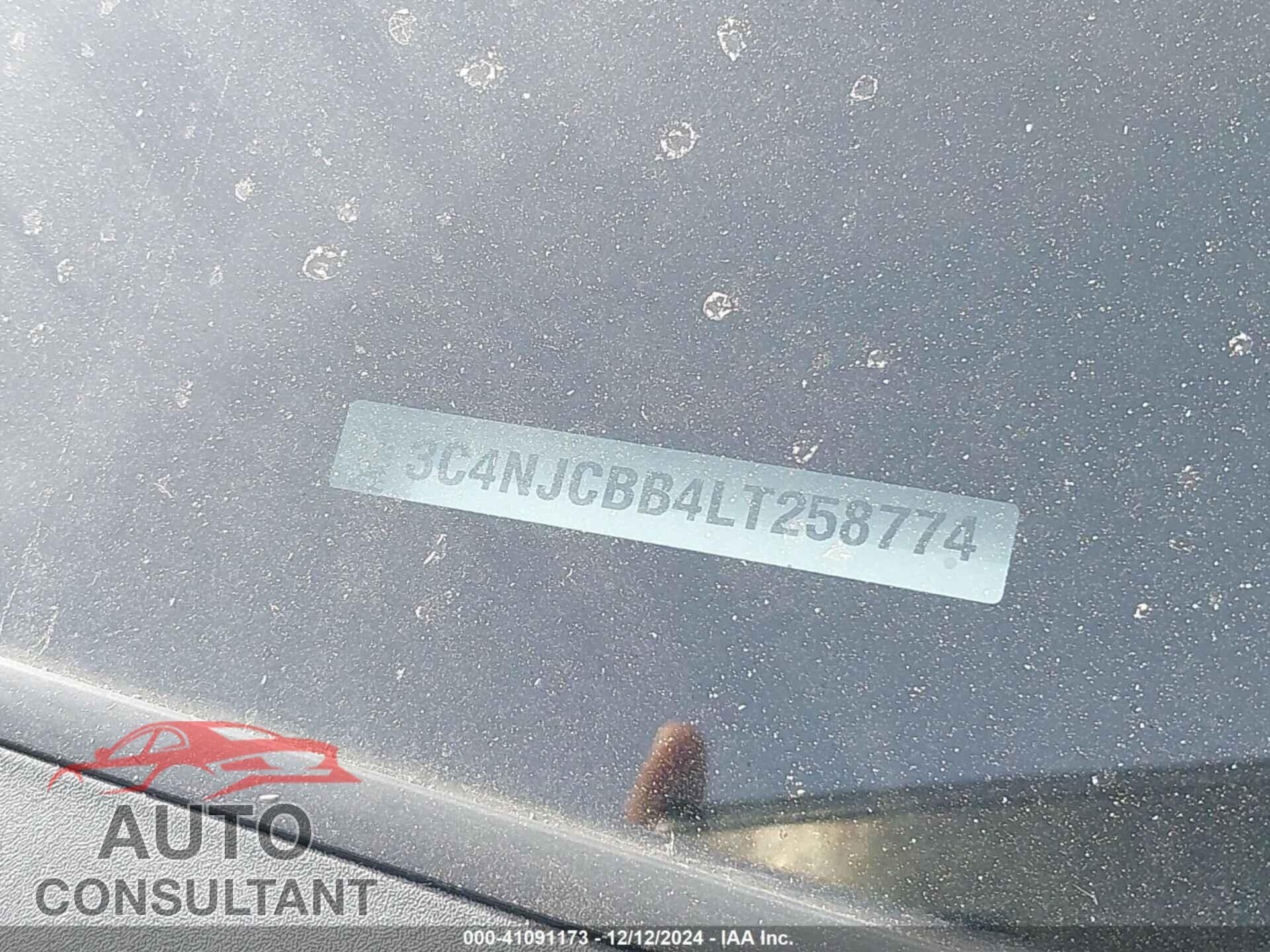 JEEP COMPASS 2020 - 3C4NJCBB4LT258774