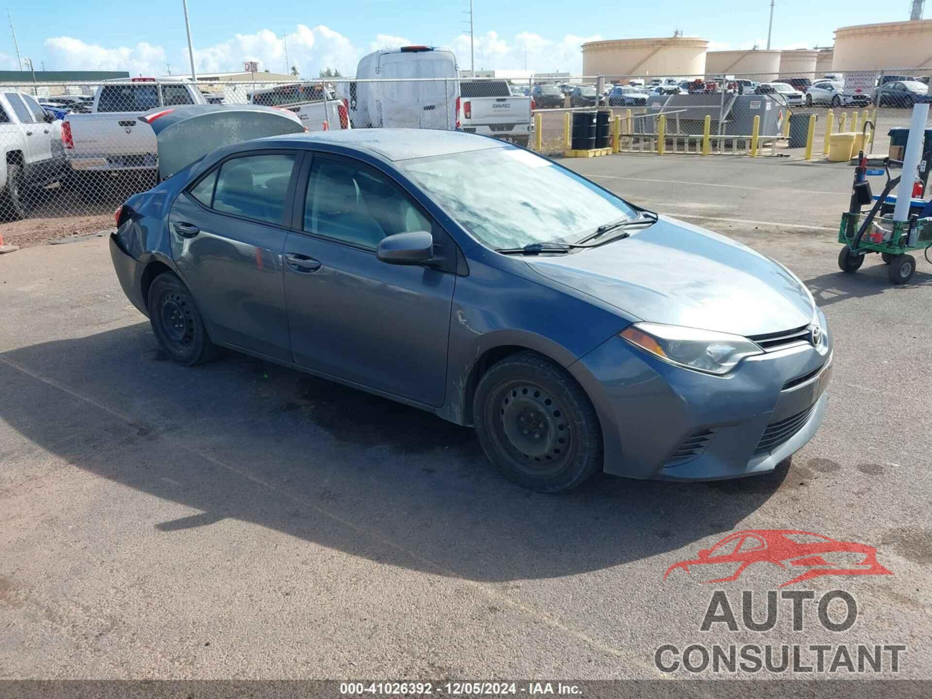 TOYOTA COROLLA 2015 - 5YFBURHE3FP214674