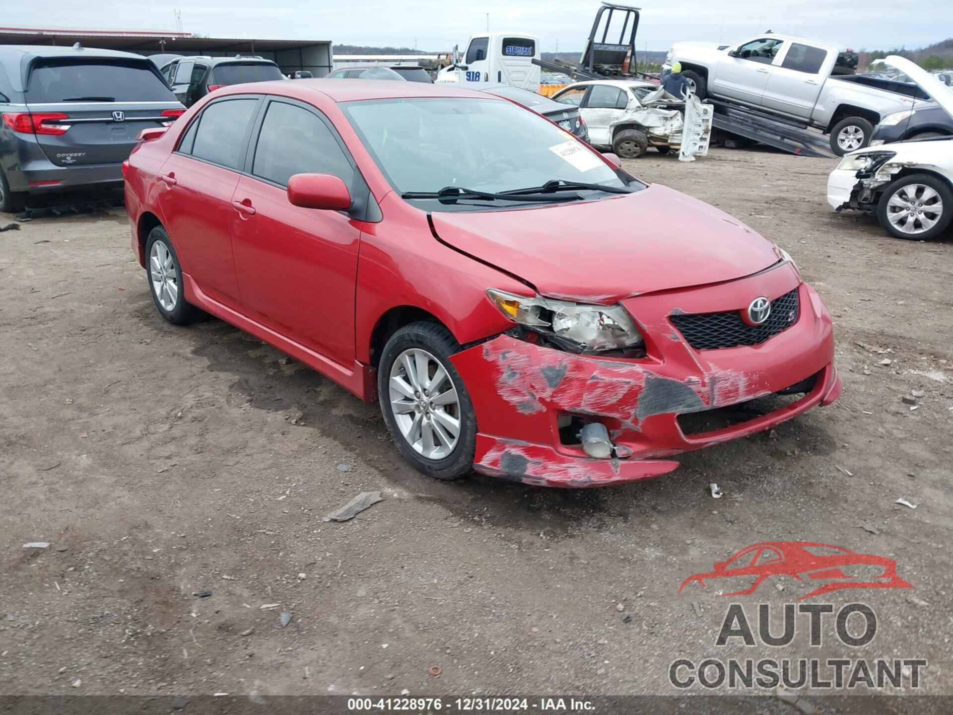 TOYOTA COROLLA 2010 - 1NXBU4EE2AZ355198