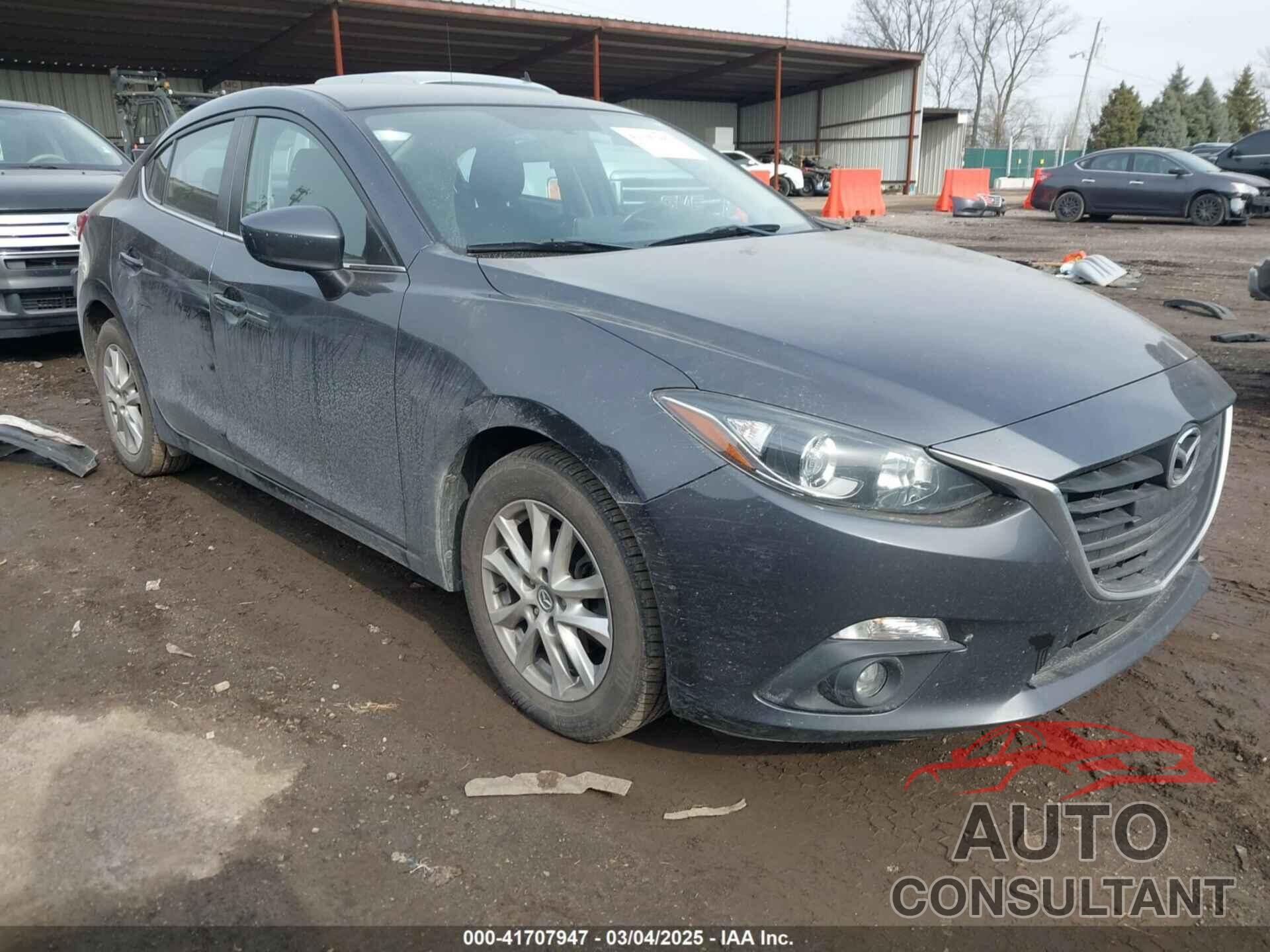 MAZDA MAZDA3 2015 - JM1BM1V75F1268246