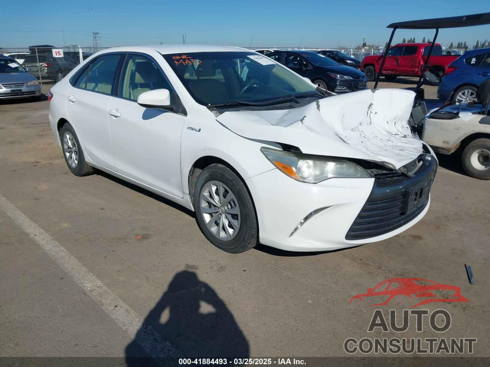 TOYOTA CAMRY HYBRID 2015 - 4T1BD1FK2FU165072