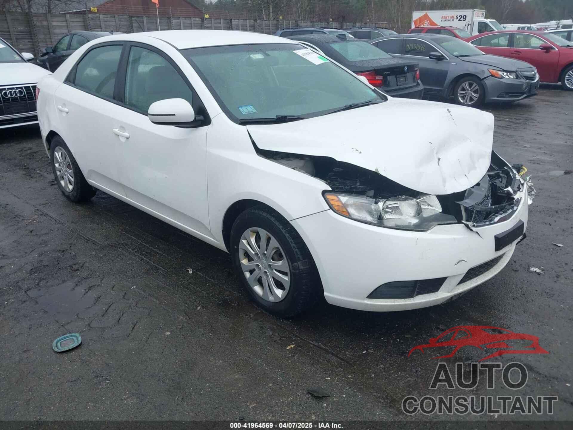 KIA FORTE 2012 - KNAFU4A25C5470311