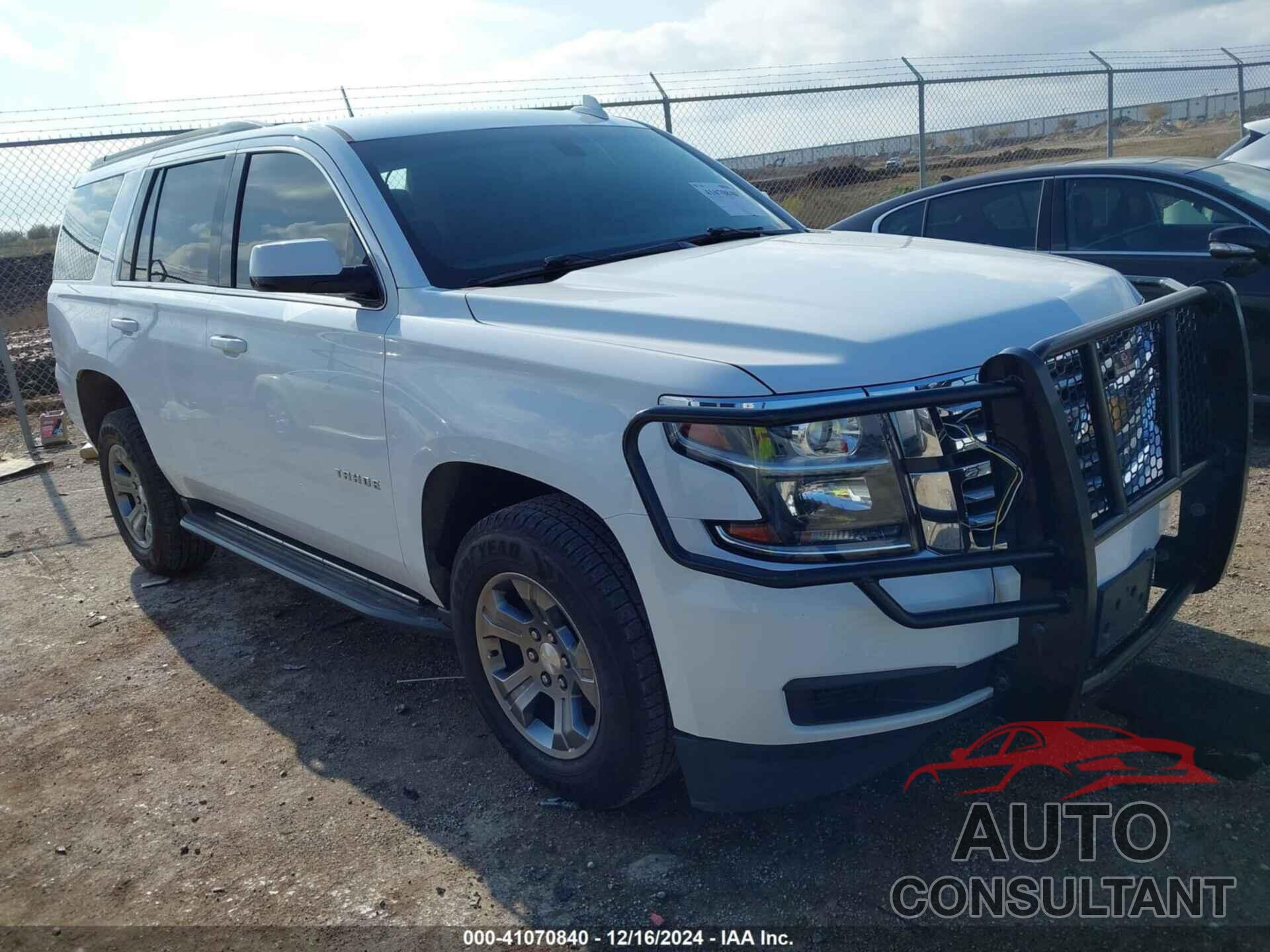 CHEVROLET TAHOE 2019 - 1GNSCAKCXKR336323