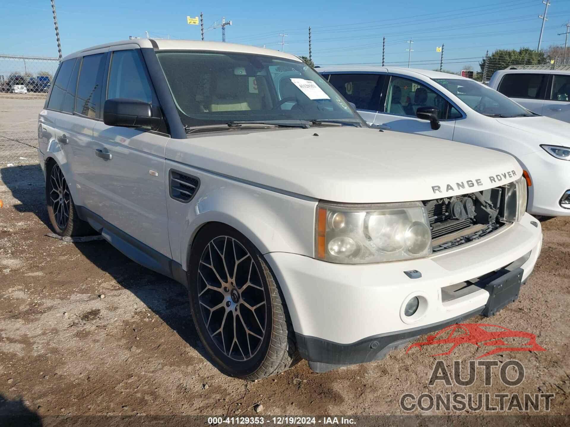 LAND ROVER RANGE ROVER SPORT 2009 - SALSK254X9A208719