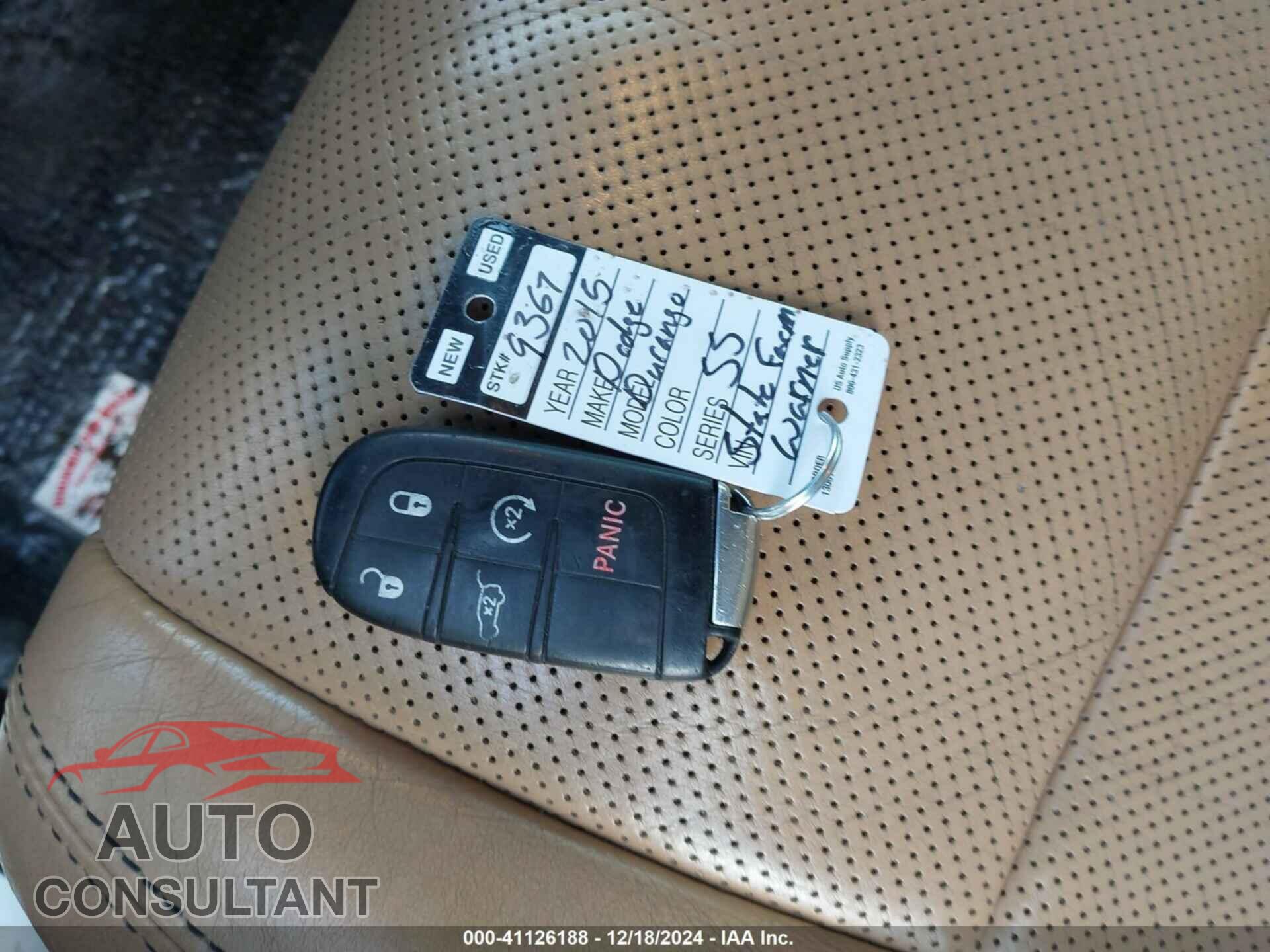 DODGE DURANGO 2015 - 1C4RDJEG9FC730259