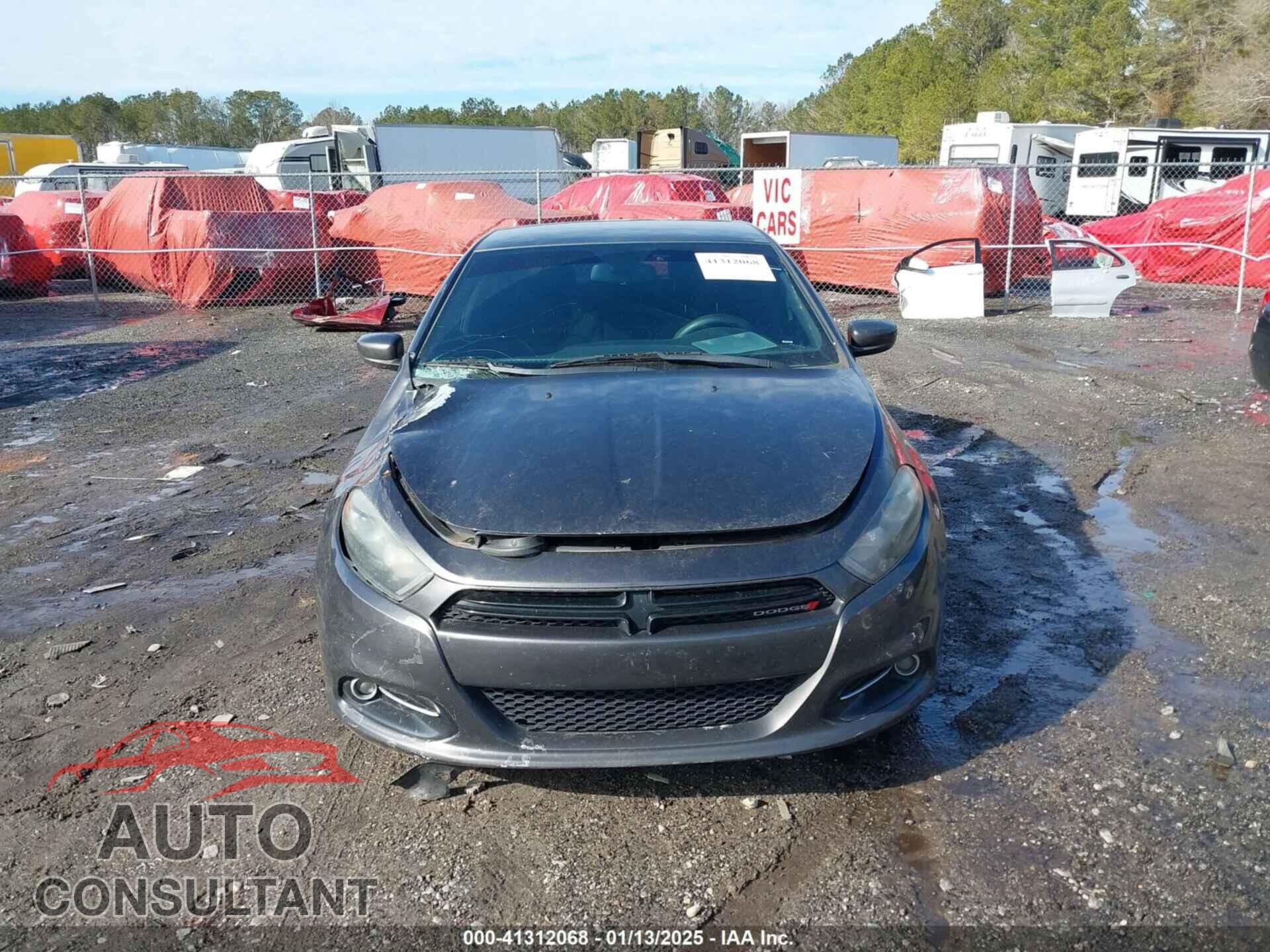 DODGE DART 2015 - 1C3CDFBB2FD174287