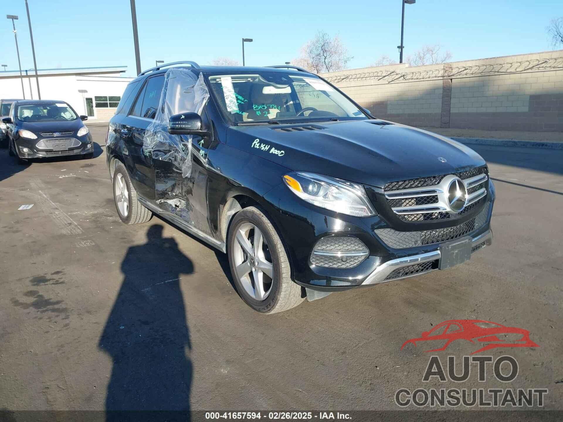 MERCEDES-BENZ GLE 350 2018 - 4JGDA5HB2JB137864