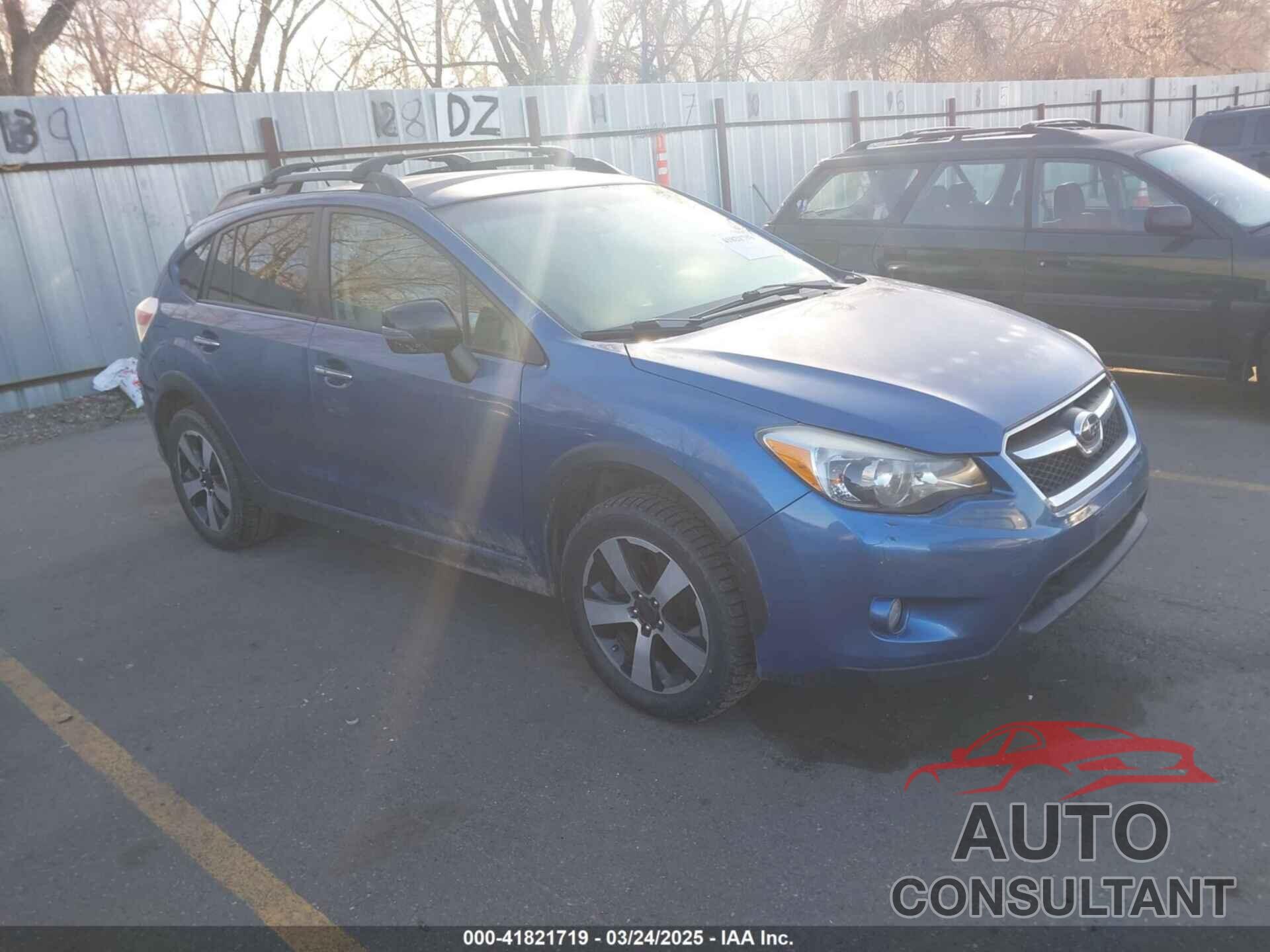 SUBARU XV CROSSTREK HYBRID 2014 - JF2GPBCC8EH226311