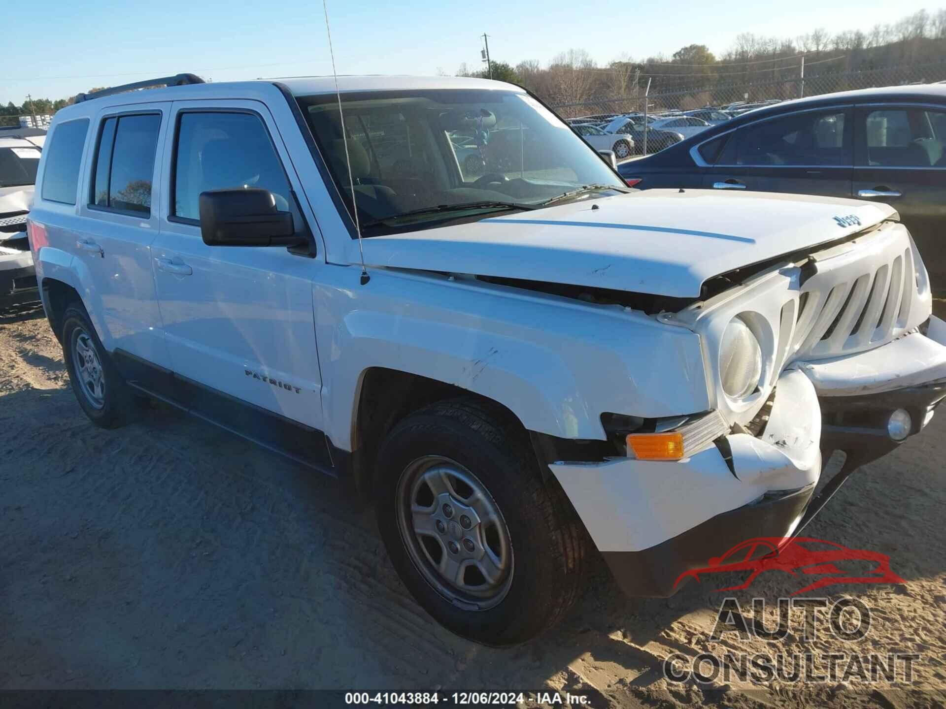 JEEP PATRIOT 2015 - 1C4NJPBA0FD209015