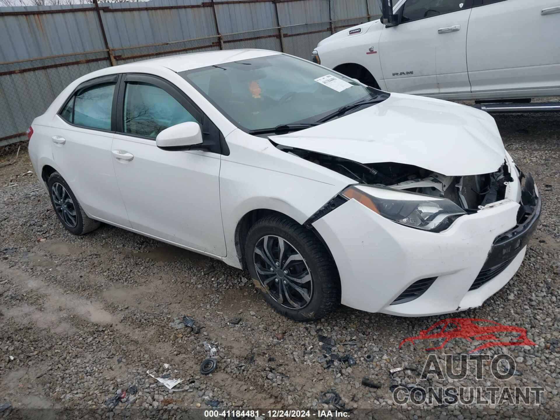 TOYOTA COROLLA 2015 - 2T1BURHE7FC346837