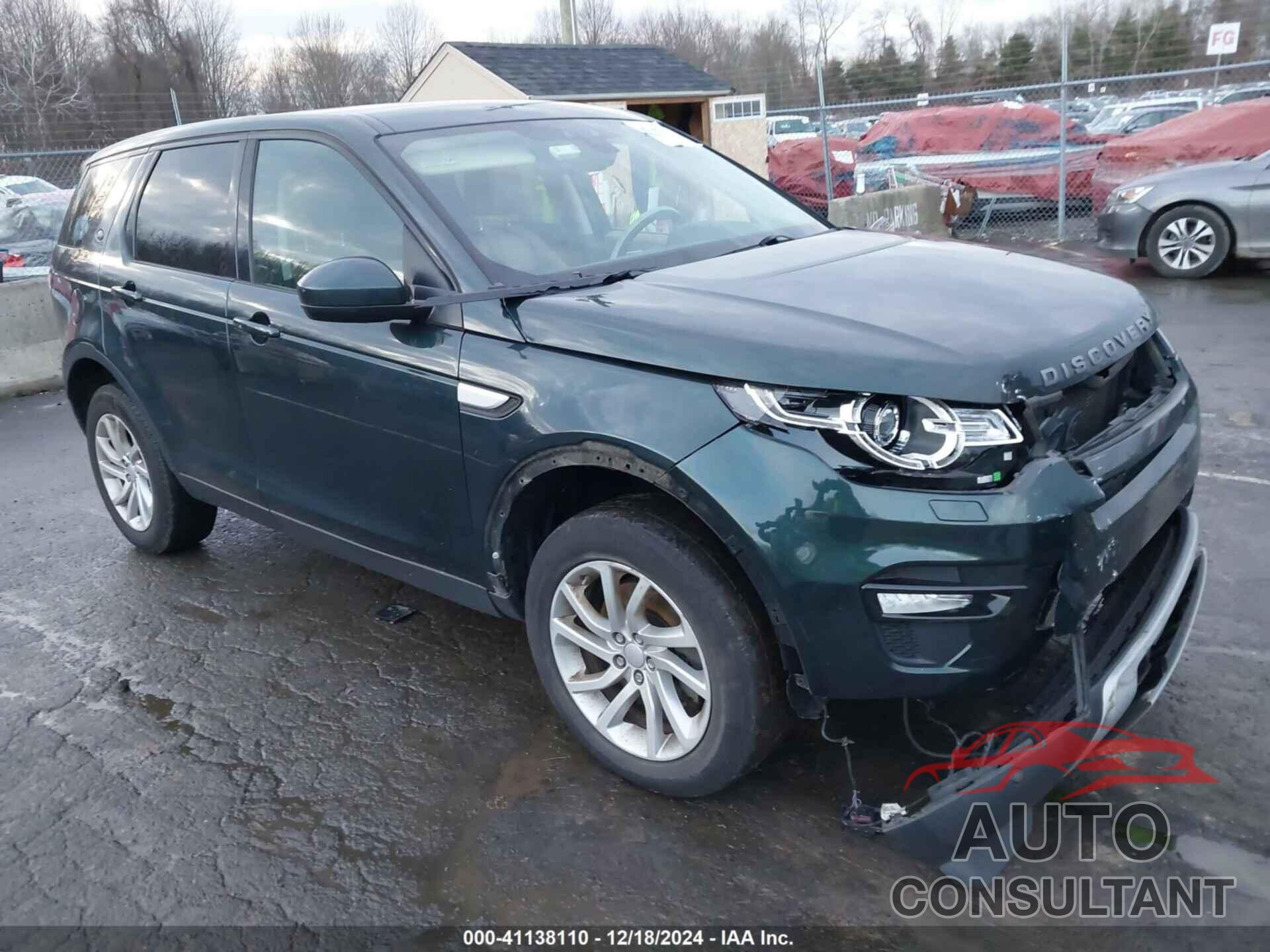 LAND ROVER DISCOVERY SPORT 2016 - SALCR2BG2GH629885