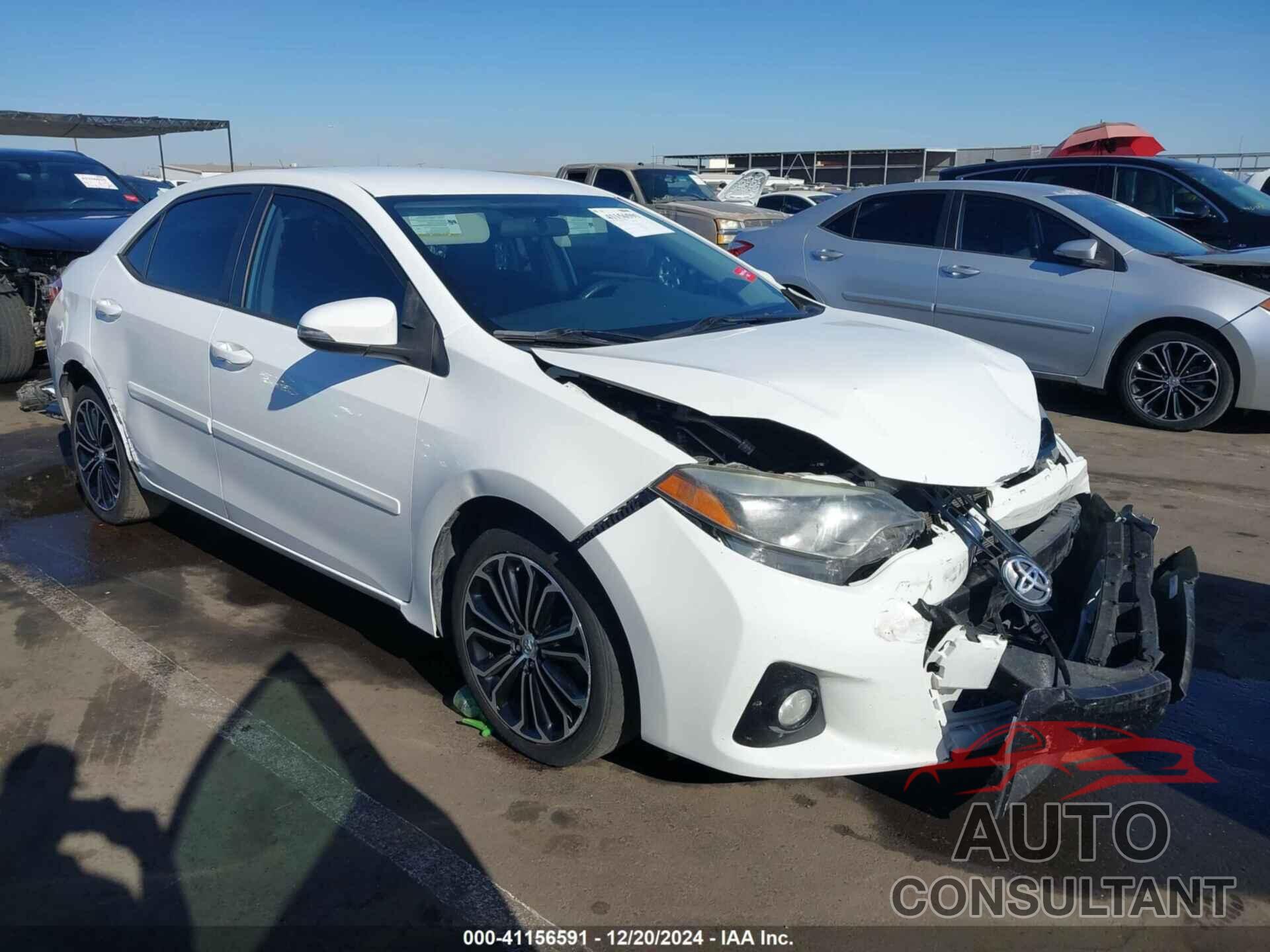 TOYOTA COROLLA 2015 - 5YFBURHE1FP231618