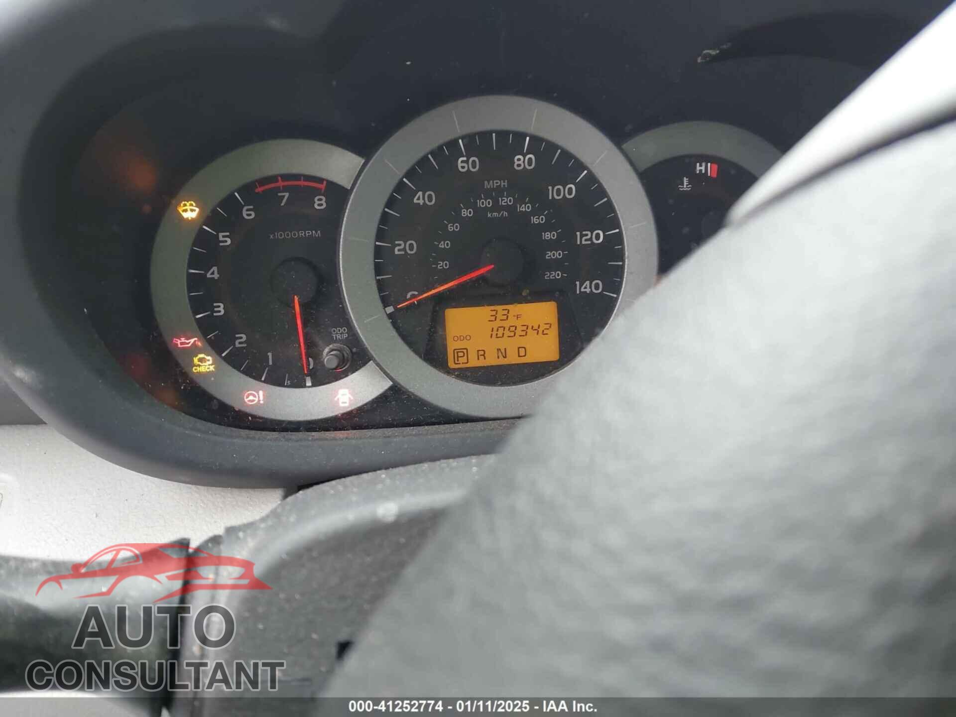 TOYOTA RAV4 2012 - 2T3BF4DV2CW229641