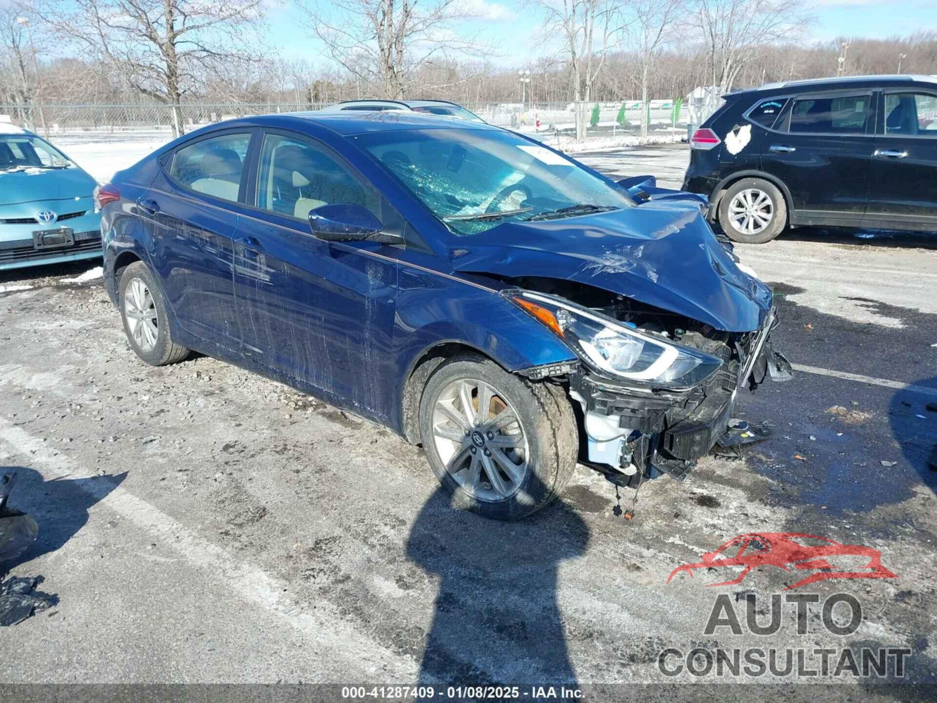 HYUNDAI ELANTRA 2015 - 5NPDH4AE4FH642096