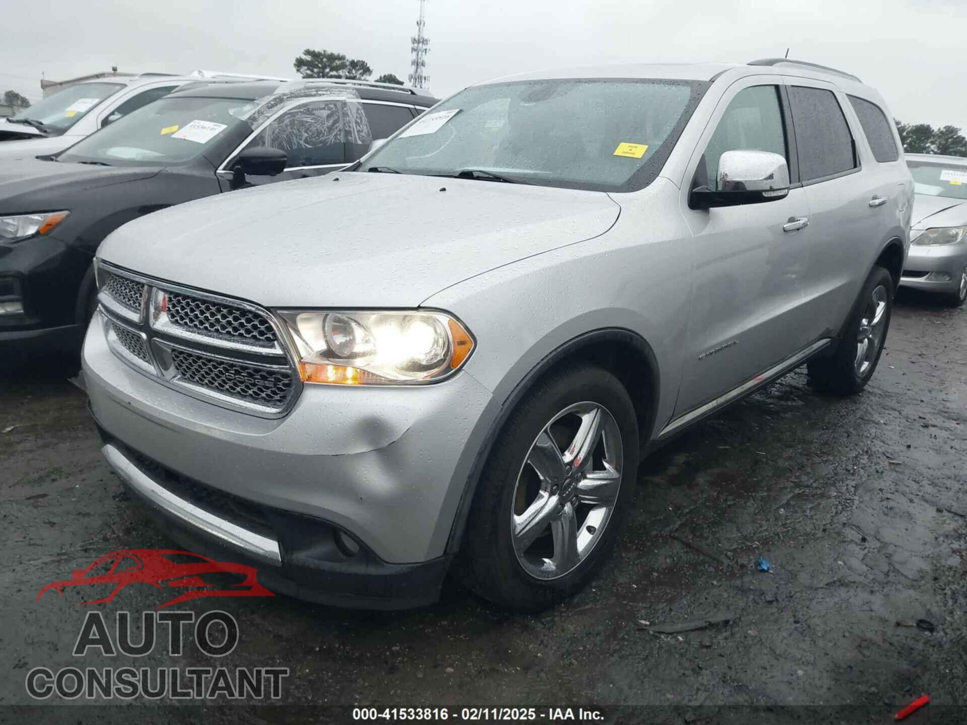 DODGE DURANGO 2012 - 1C4RDHEG7CC109168