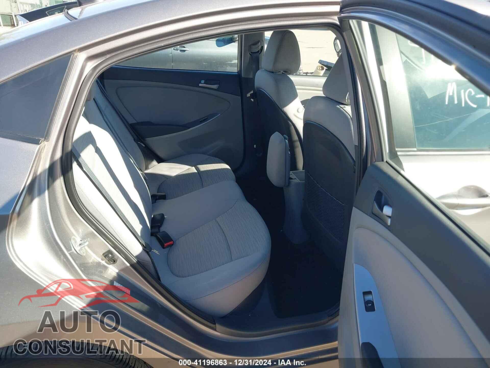HYUNDAI ACCENT 2017 - KMHCT4AE3HU364984