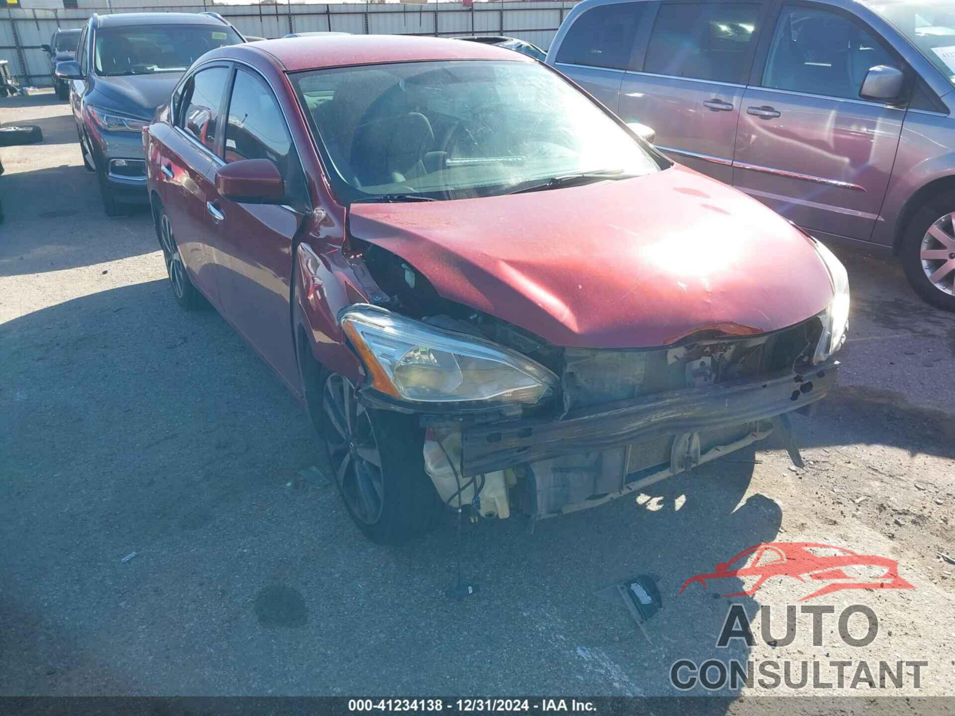 NISSAN SENTRA 2013 - 3N1AB7APXDL790485