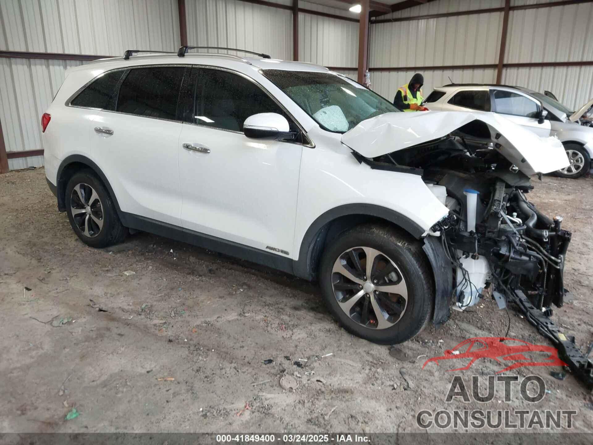 KIA SORENTO 2016 - 5XYPHDA52GG180983