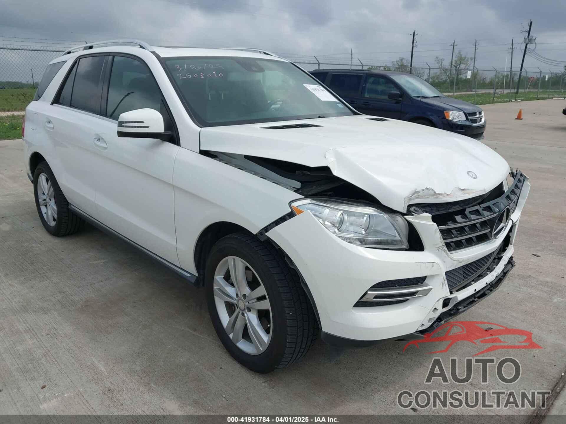 MERCEDES-BENZ ML 350 2015 - 4JGDA5JBXFA528171