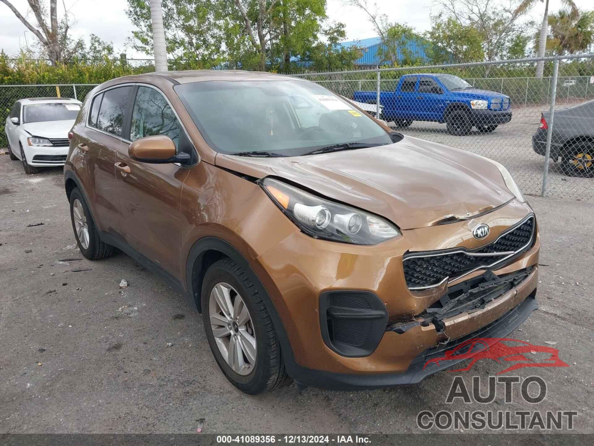 KIA SPORTAGE 2018 - KNDPM3AC7J7331616