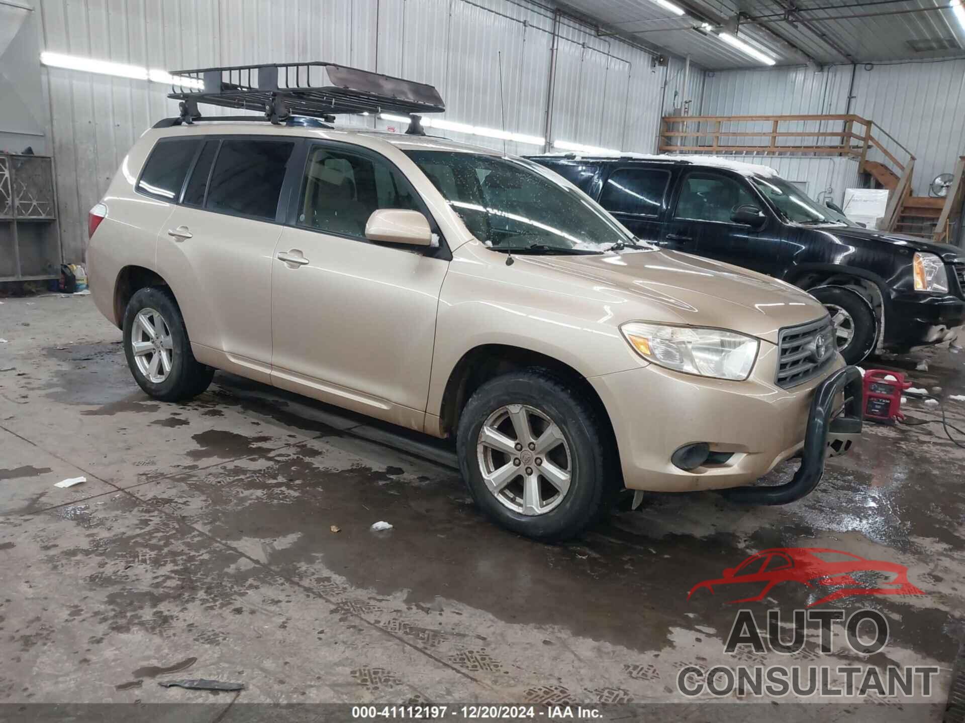 TOYOTA HIGHLANDER 2009 - JTEES41A992134291
