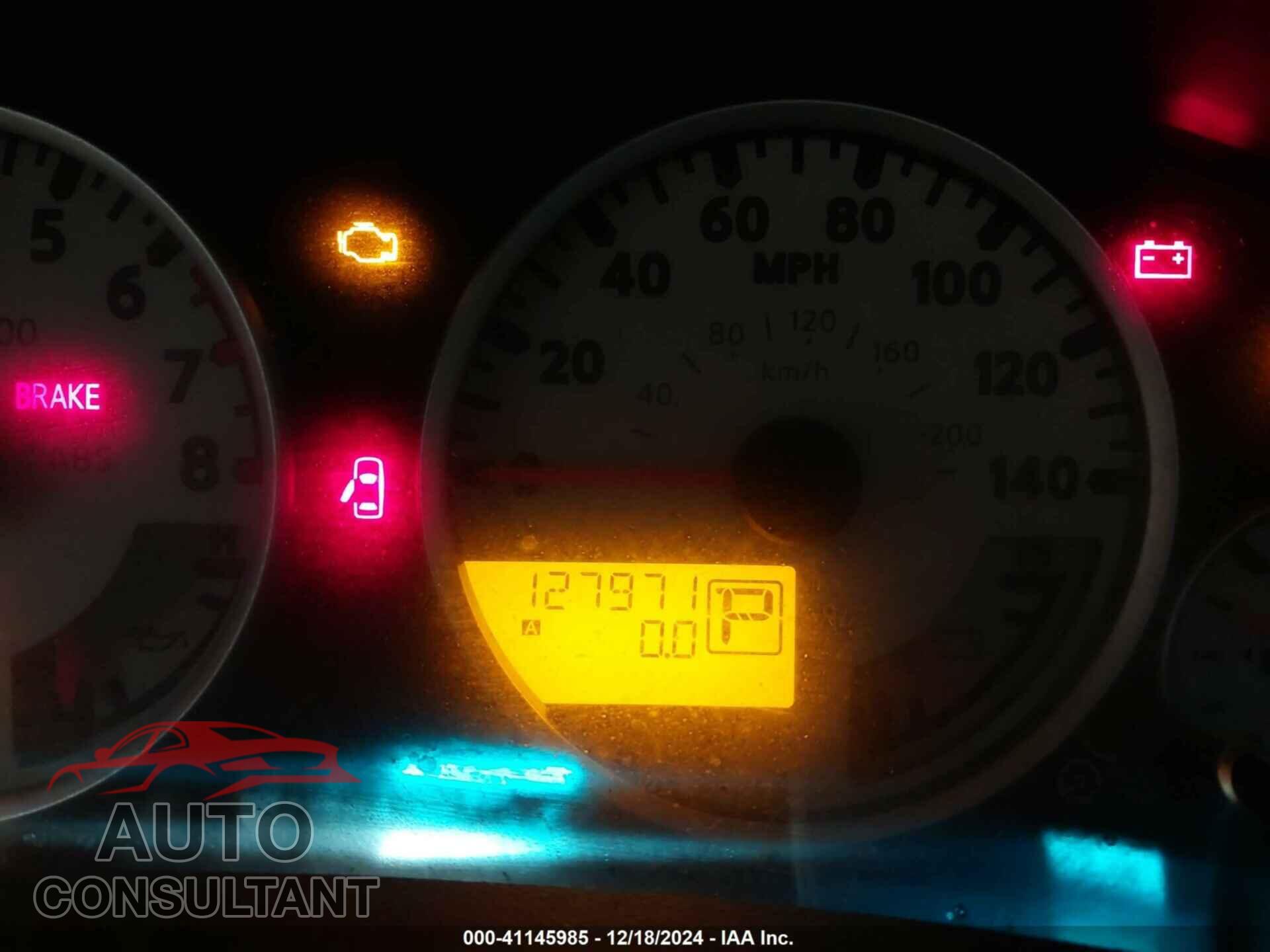 NISSAN FRONTIER 2012 - 1N6AD0EV2CC440637