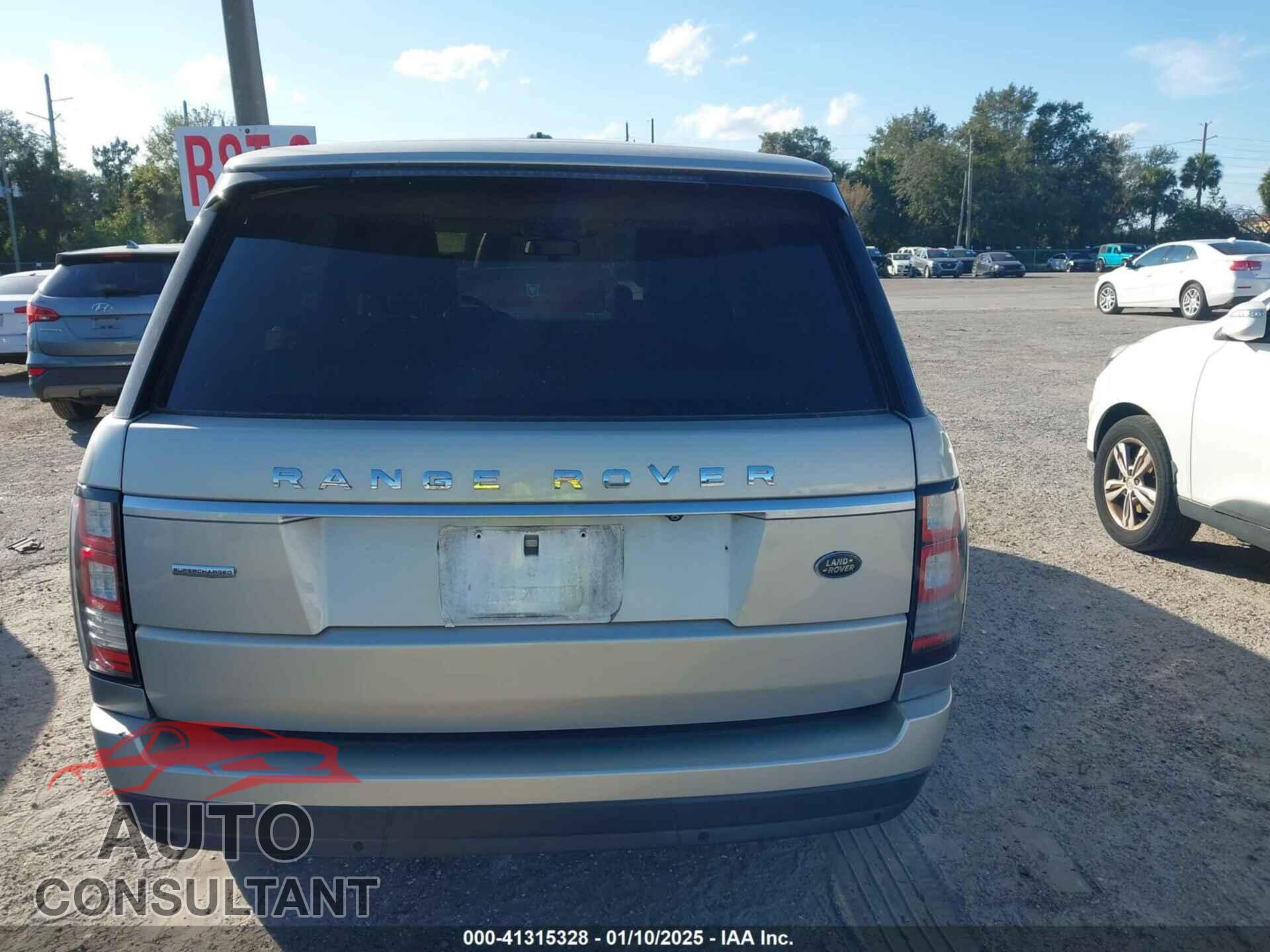 LAND ROVER RANGE ROVER 2014 - SALGS2EFXEA135787