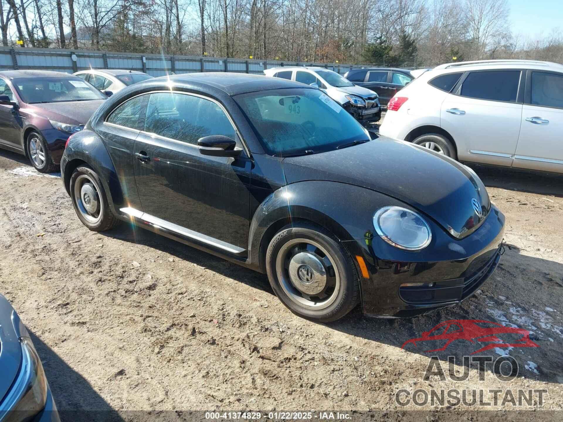 VOLKSWAGEN BEETLE 2012 - 3VWHP7AT1CM652074