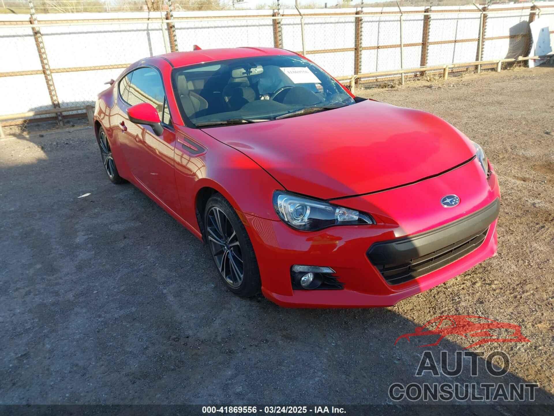 SUBARU BRZ 2016 - JF1ZCAC10G9604135