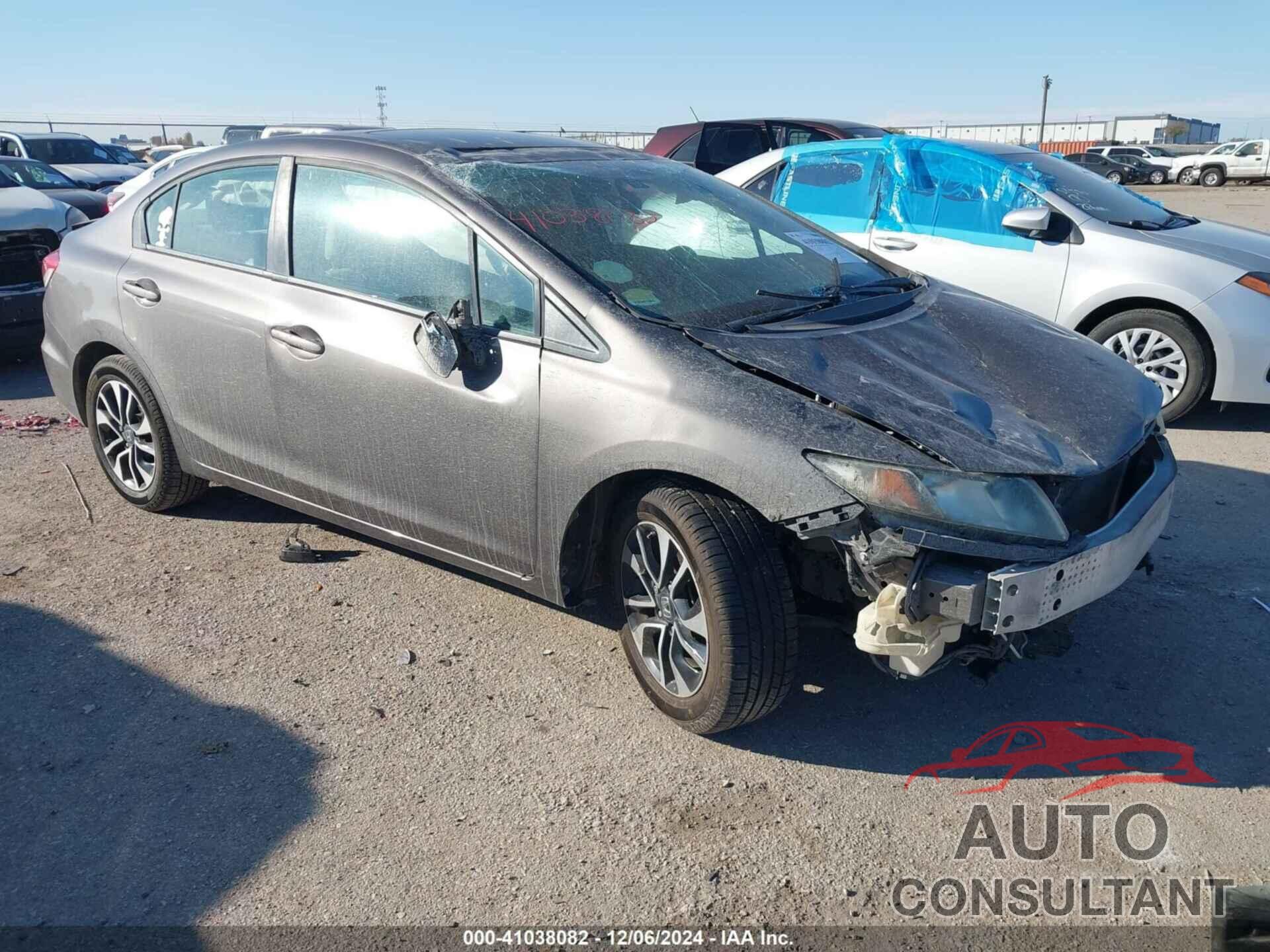 HONDA CIVIC 2013 - 19XFB2F80DE050407