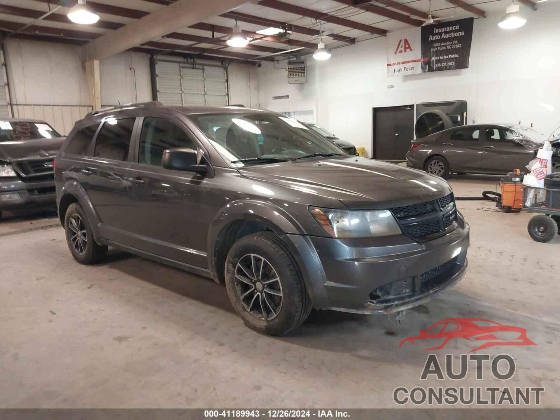 DODGE JOURNEY 2017 - 3C4PDCAB2HT684231