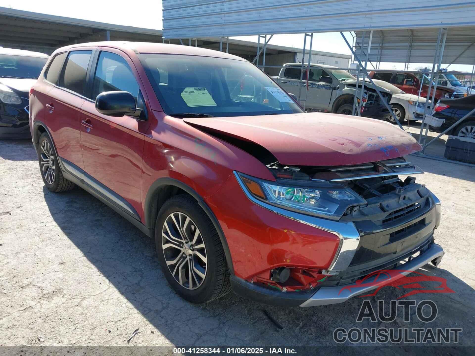 MITSUBISHI OUTLANDER 2016 - JA4AD2A36GZ051080