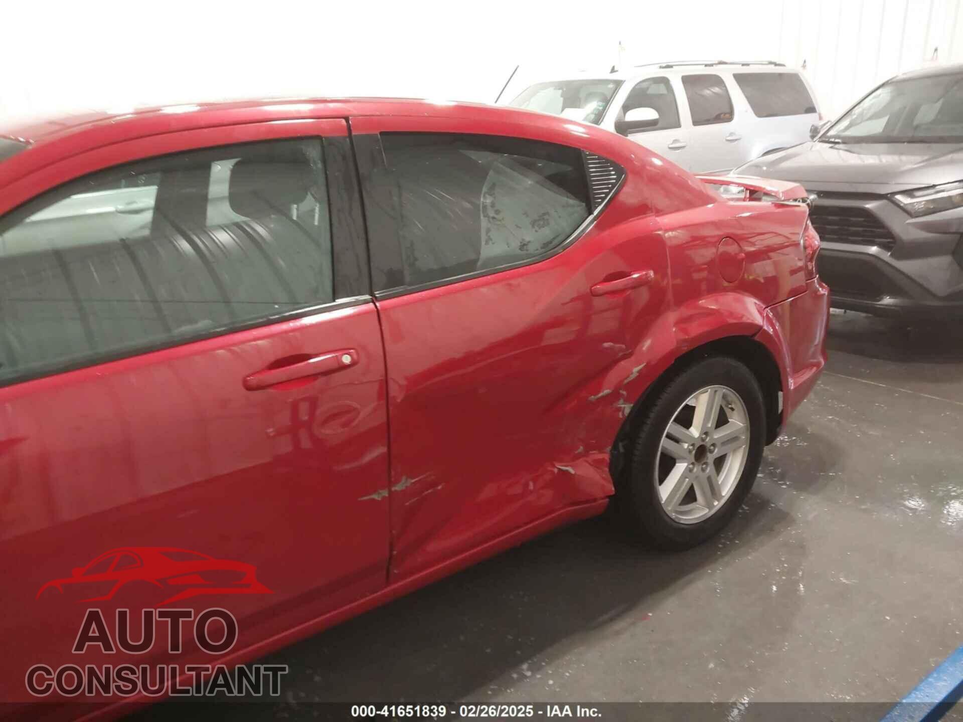 DODGE AVENGER 2013 - 1C3CDZCB5DN547992
