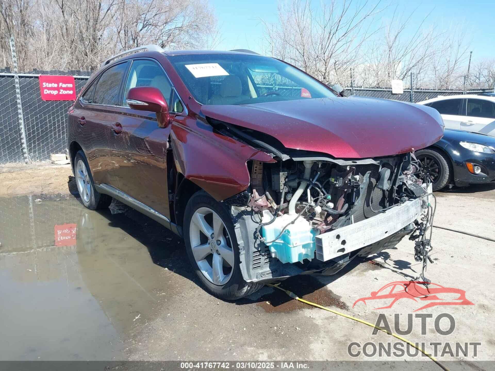 LEXUS RX 350 2015 - 2T2BK1BA9FC279957