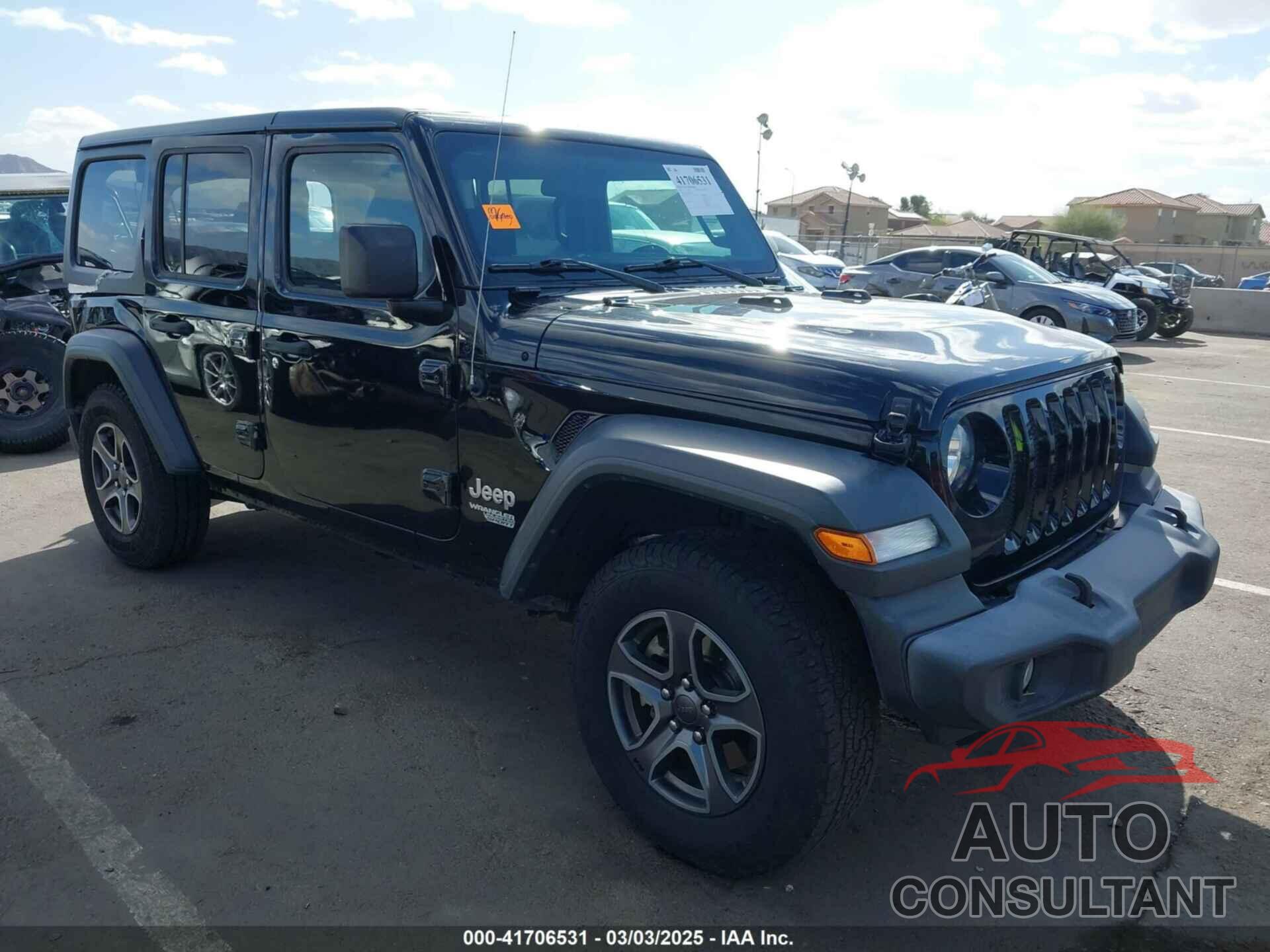 JEEP WRANGLER UNLIMITED 2018 - 1C4HJXDG8JW272259