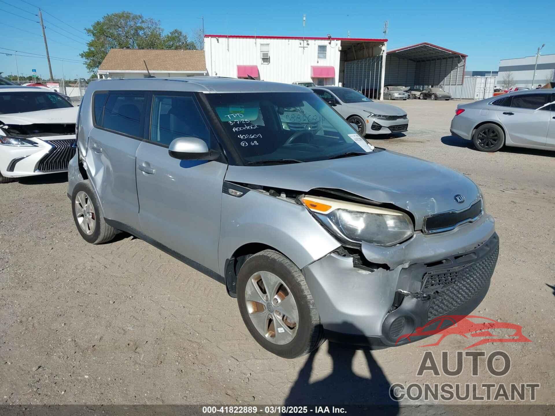 KIA SOUL 2014 - KNDJN2A26E7722203