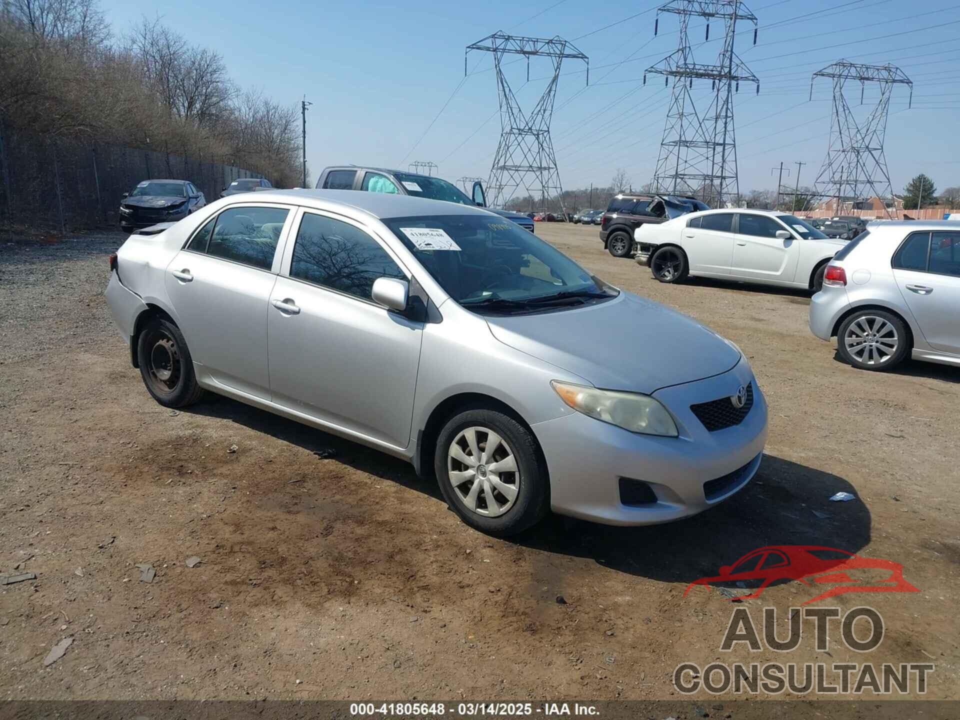 TOYOTA COROLLA 2010 - JTDBU4EE3A9098995