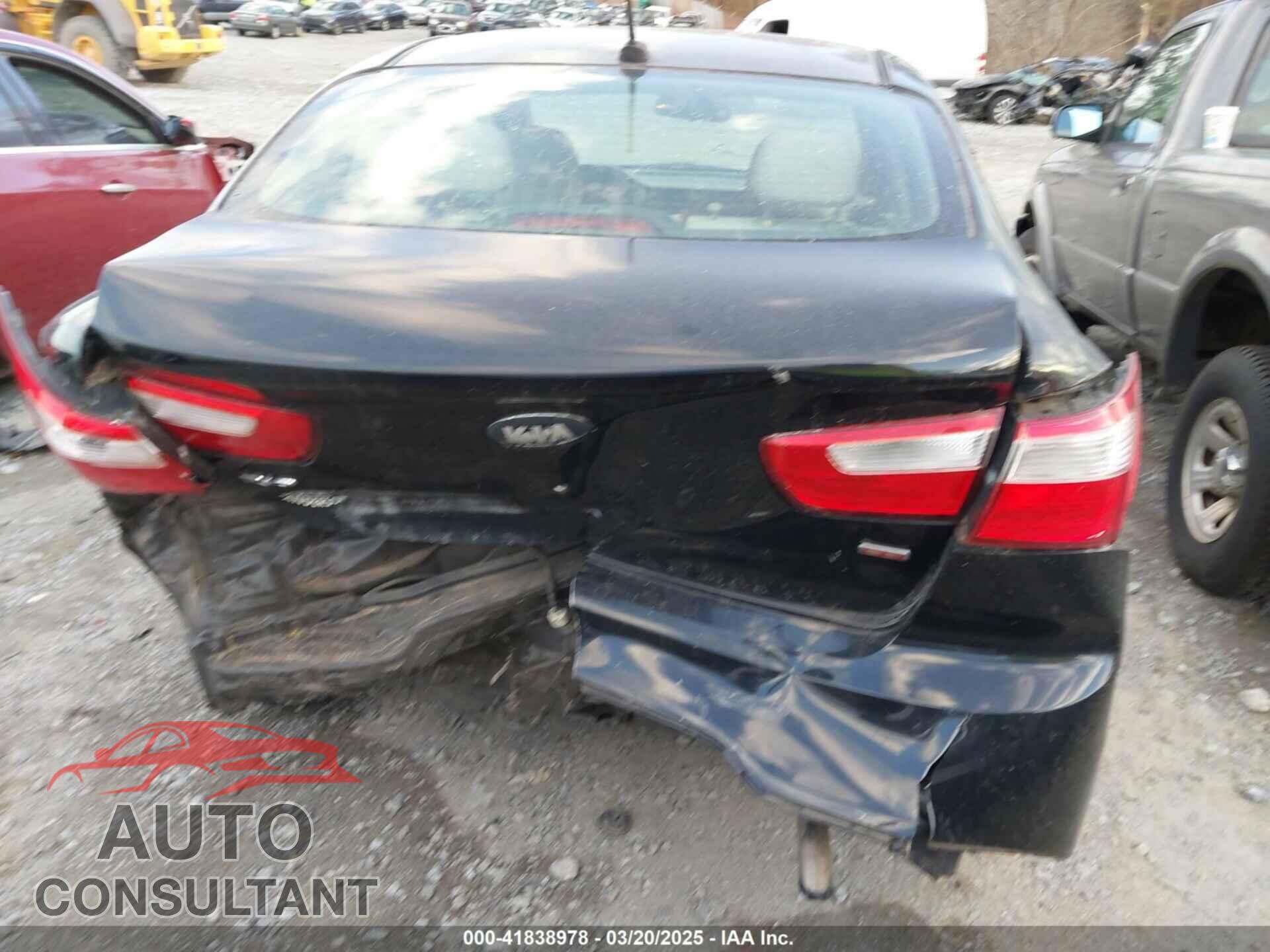KIA RIO 2013 - KNADM4A37D6301810