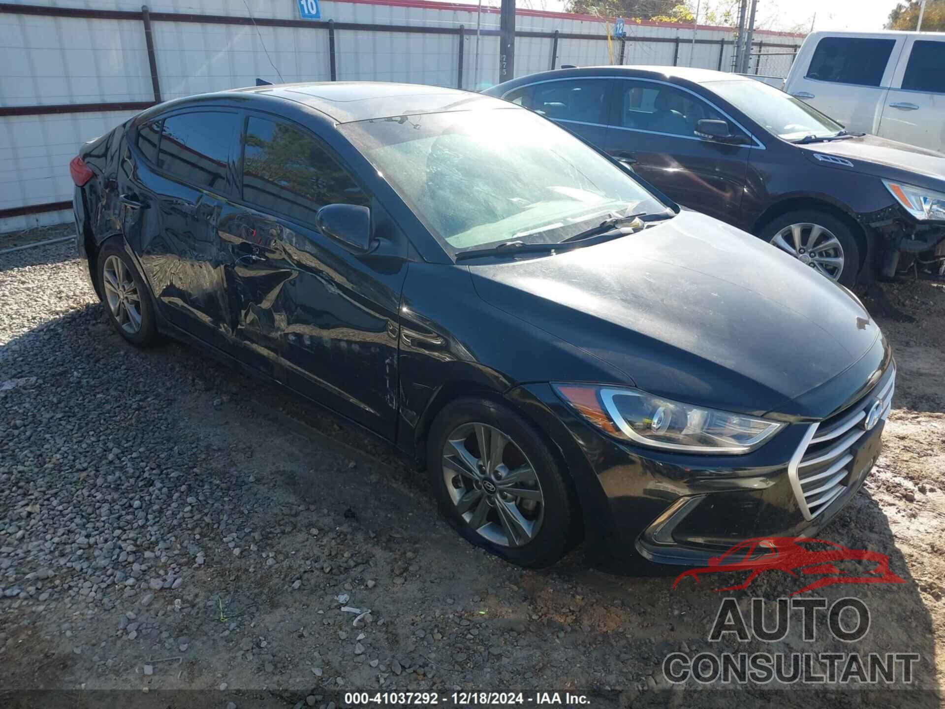 HYUNDAI ELANTRA 2018 - 5NPD84LF4JH343352
