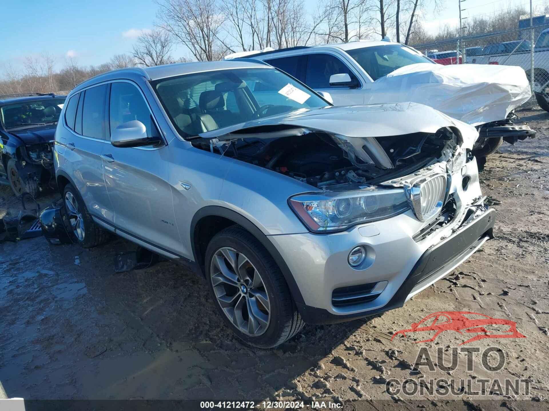 BMW X3 2015 - 5UXWX9C50F0D49865